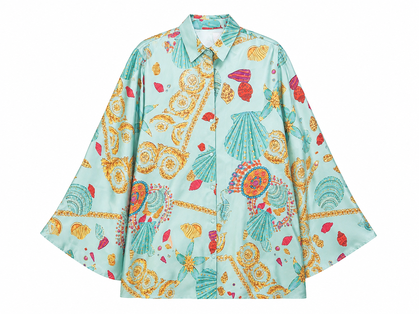 SHIRT BIANKAI PAMEGEE PRINT PARAIBA COLOR  MCL13042