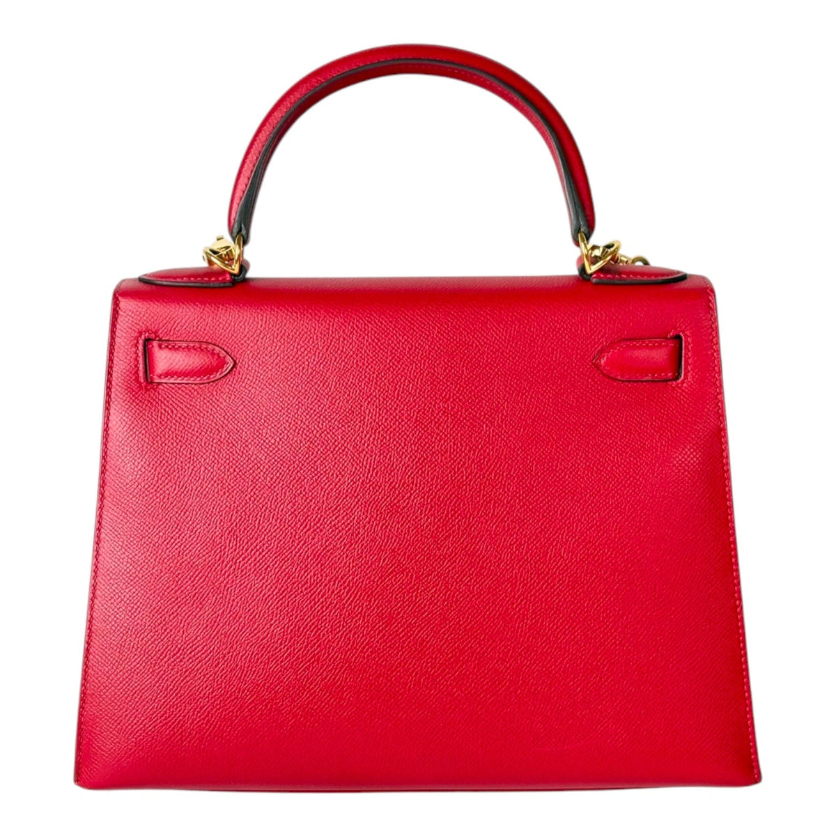 Hermes Kelly 28cm Bag in Red Epsom with GHW