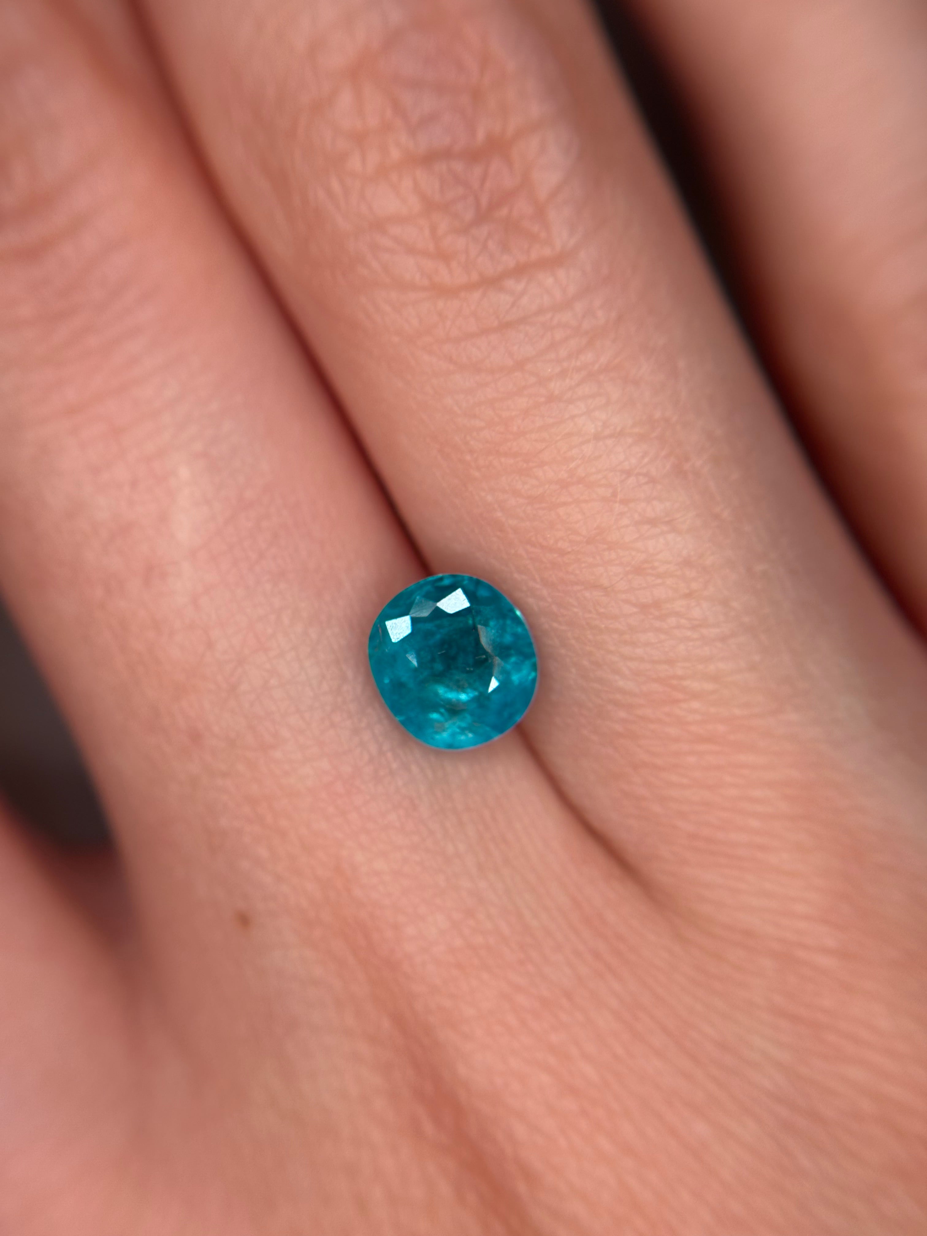0.97ct Exclusive Windex Blue Paraiba Ethiopia  THAIC0694