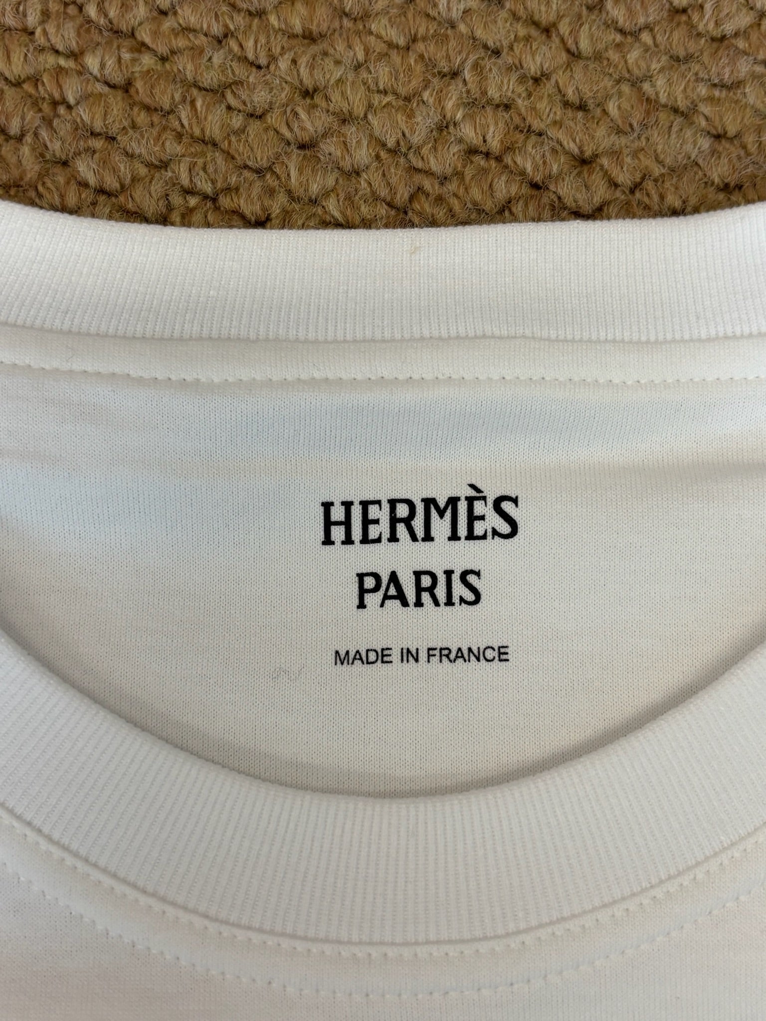 Size 40 - Hermès Printed Grand Manege micro T-shirt