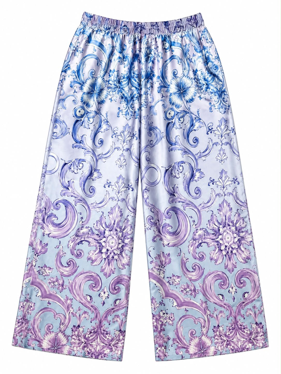 TROUSER MOSAIC GRADIENT PLACEMENT PURPLE MCL13150