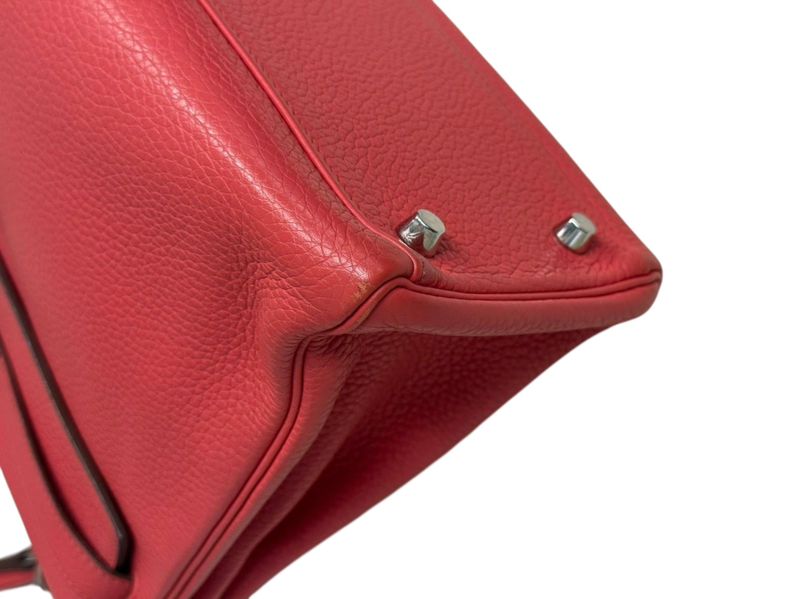 Hermes Kelly 32 Pink In Clemence