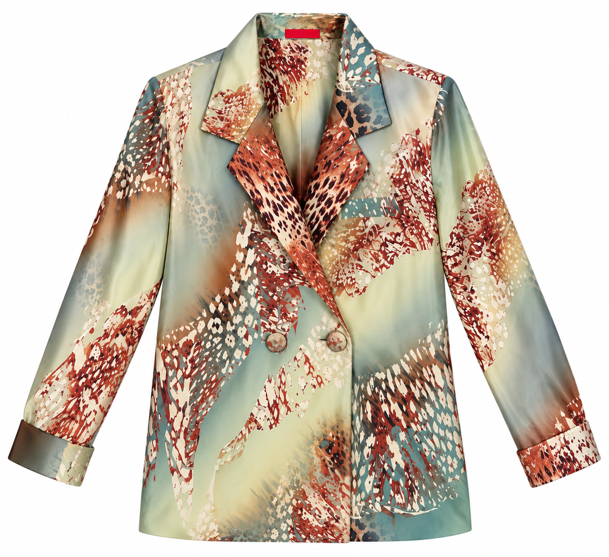 JACKET JUSTIN SUEDE  LEO GRADIENT AUTUMN SILK LINING MCL13369
