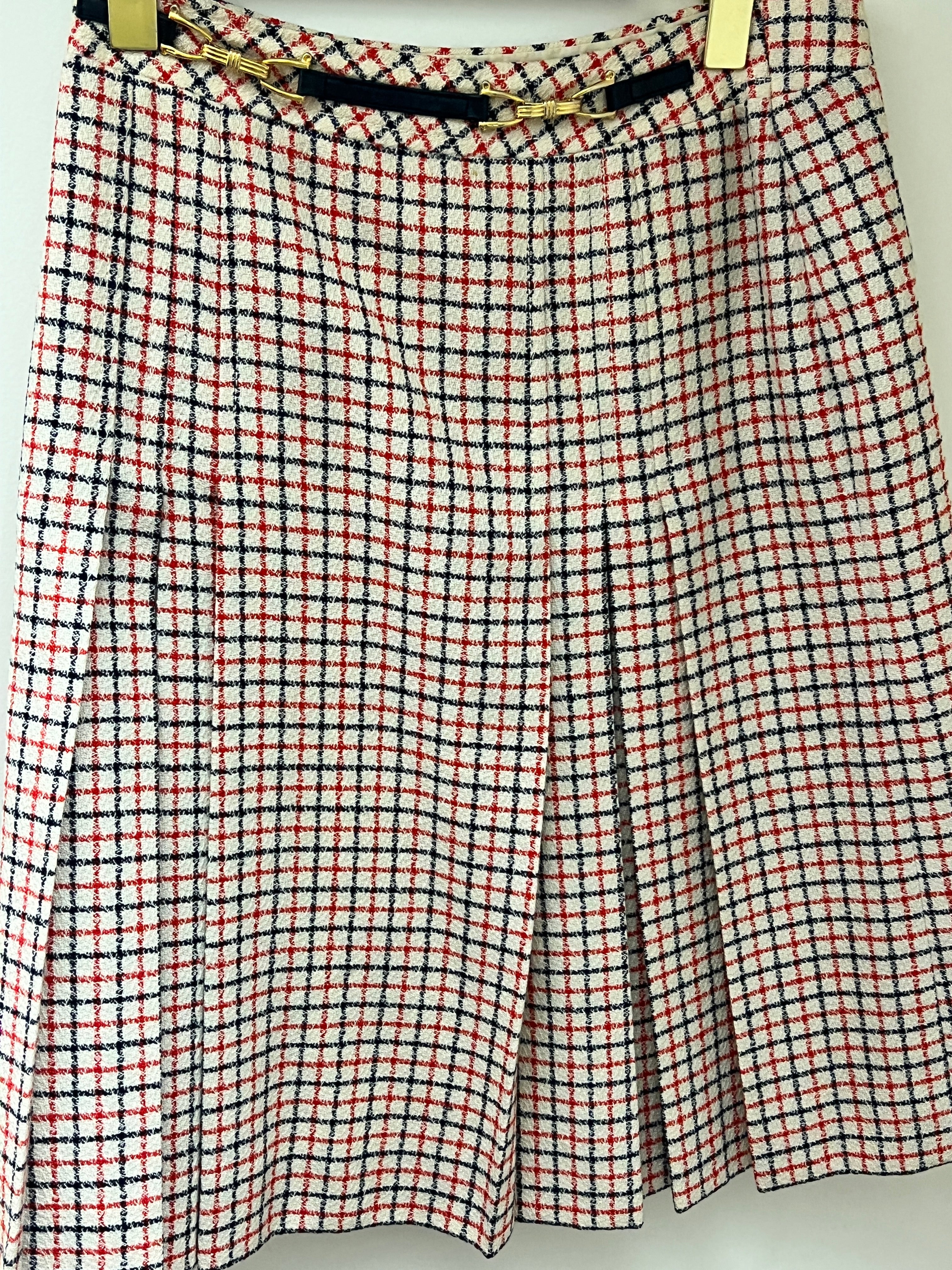 Celine Belted skirt  AKC1264