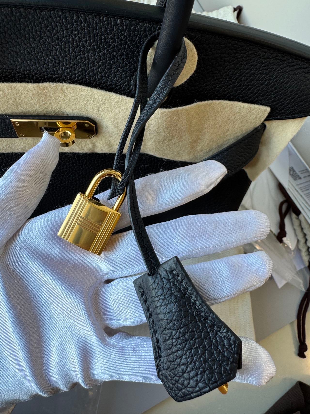 Hermès Birkin 30 Black Gold Hardware – Z Stamp