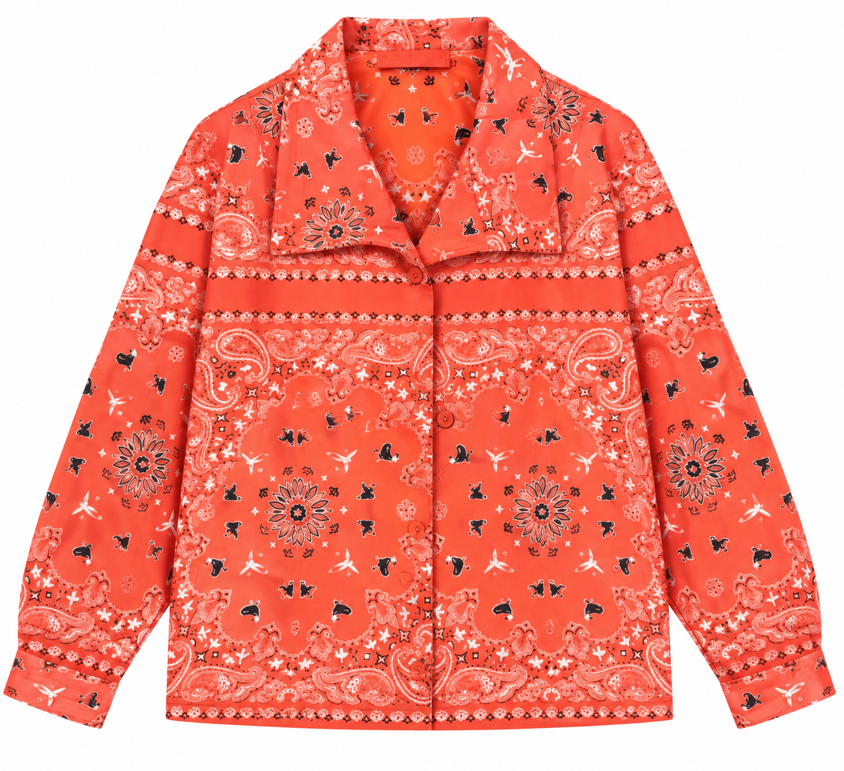 BOMBER CLINTON SUEDE RED BANDANA  MCL13322