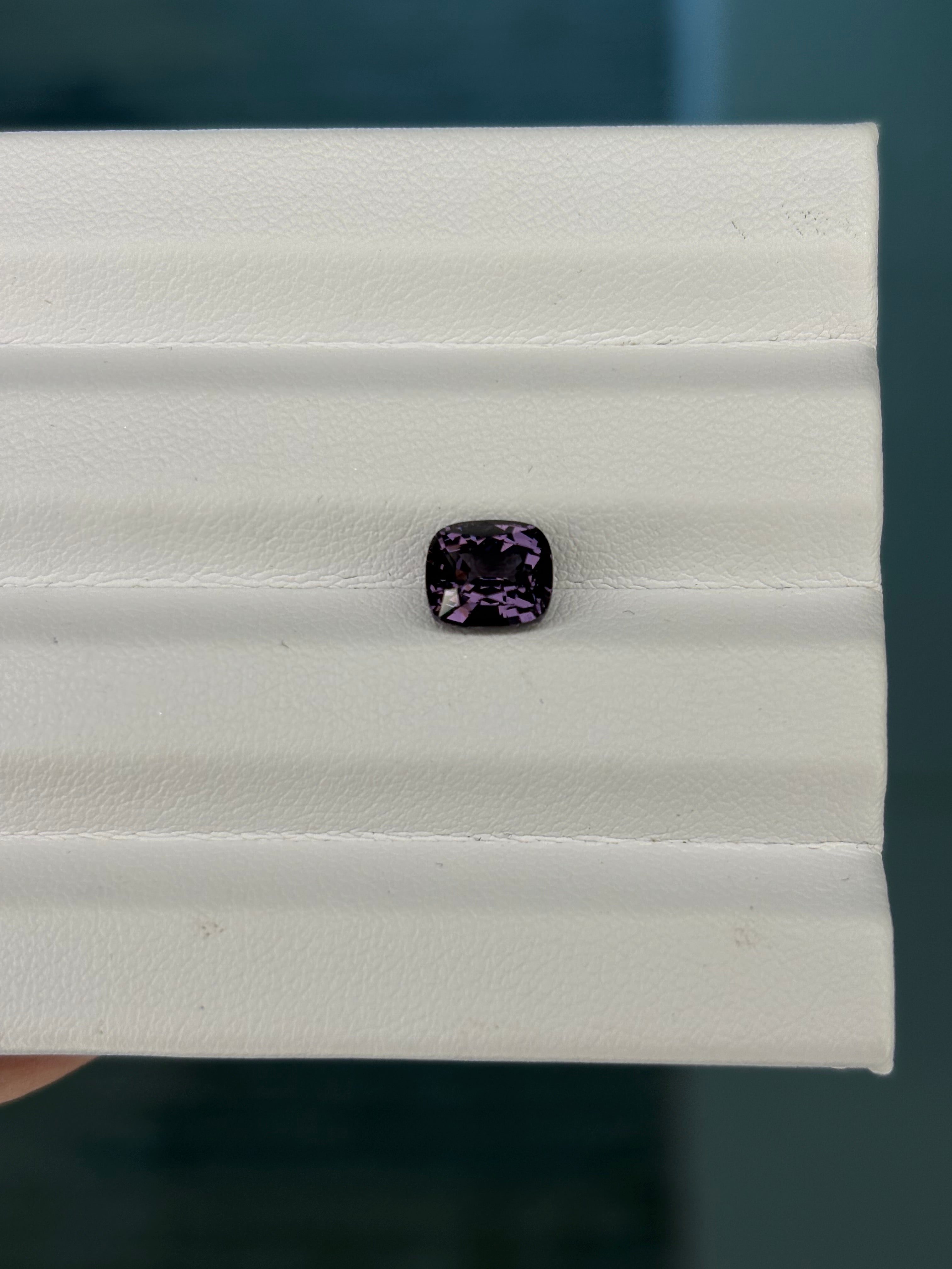 2.40ct Purple Stormy Spinel Cushion DXBCS1532