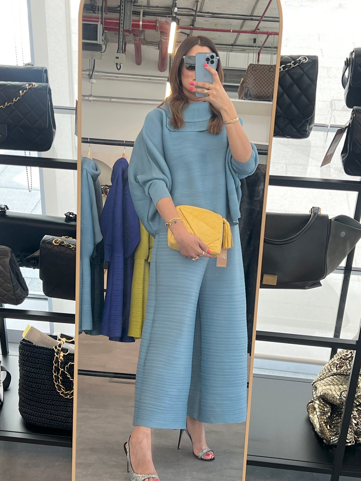 Sky blue - Piece womens co-ord ASL10937