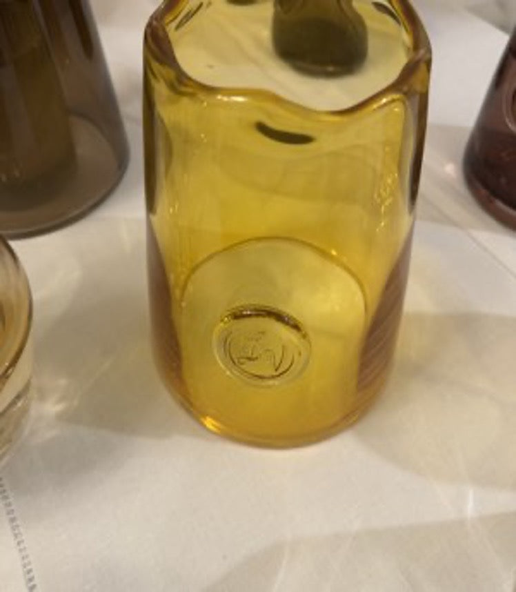 Golden Topaz Candle Cloche CC-GTP