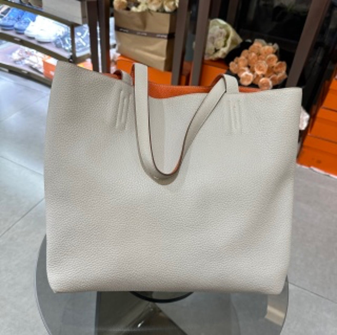 Hermes Double Sens Tote with double-sided engraving US5110655