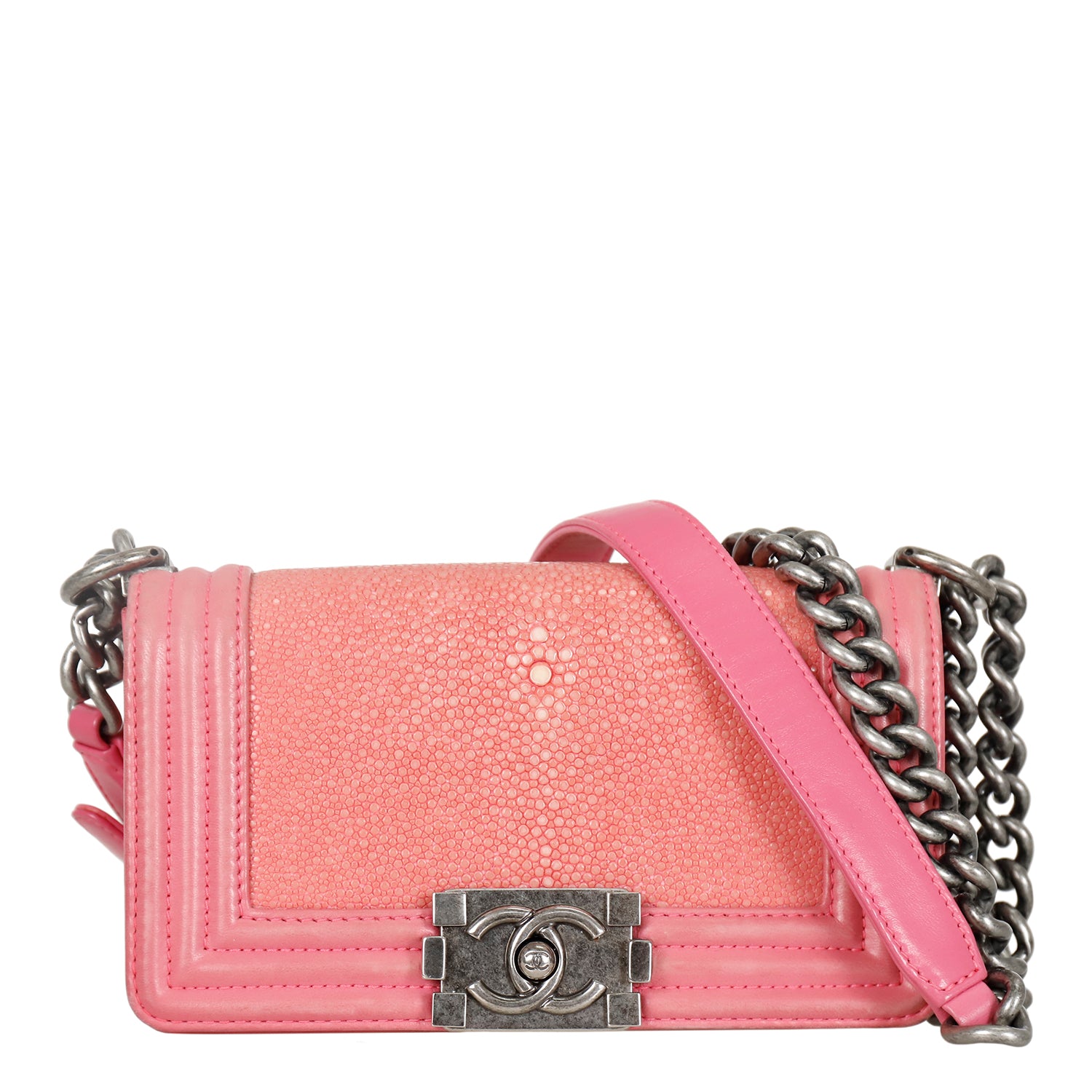 Chanel Small Stingray Boy Bag CHA06524B