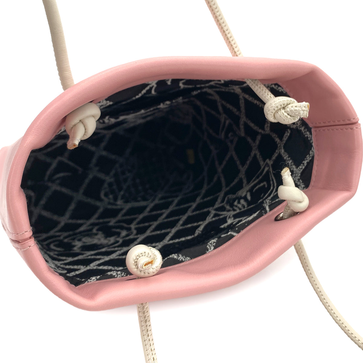 CHANEL VINTAGE ESSENTIAL TOTE BAG PINK CALF LEATHER 90249865