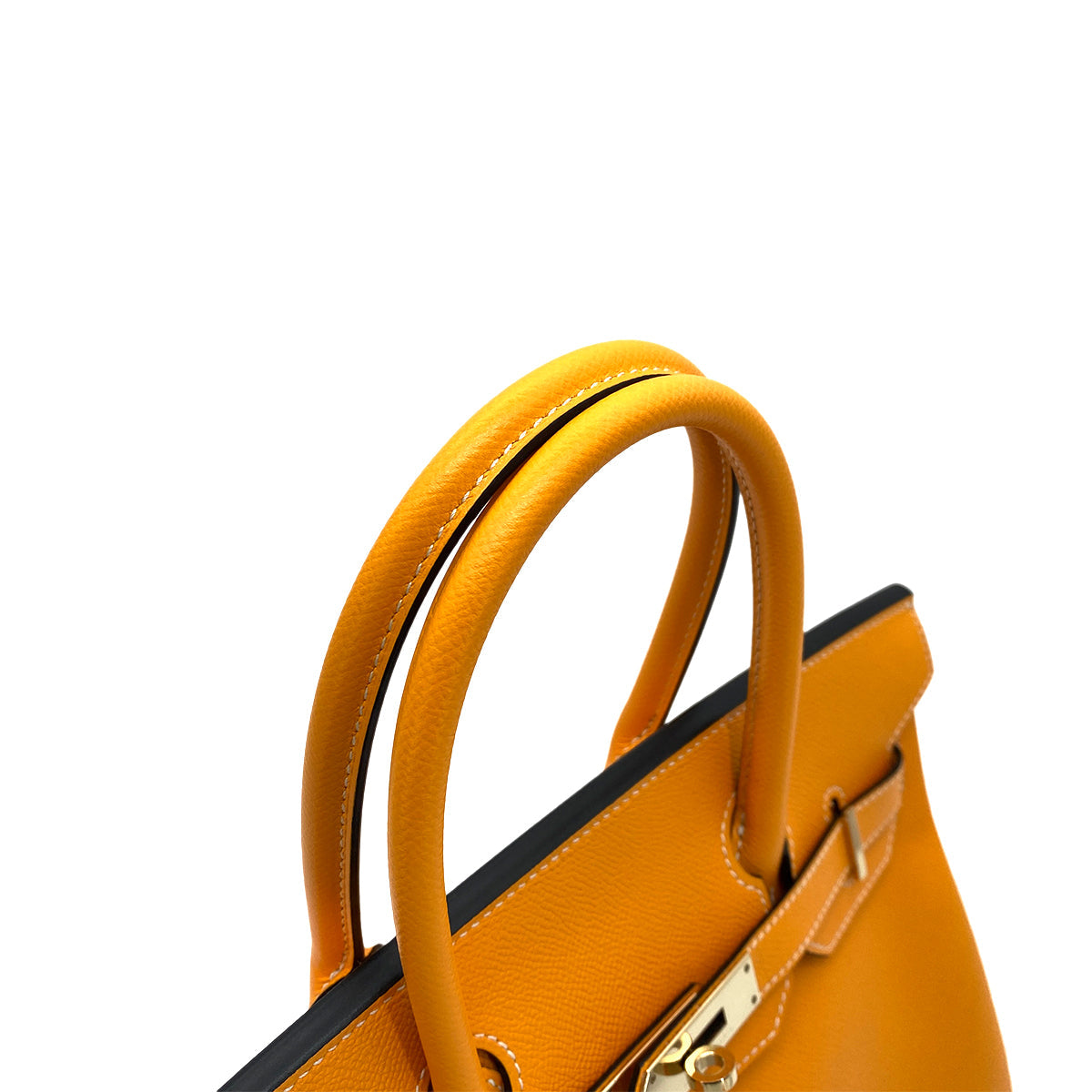 HERMES BIRKIN 30 ORANGE TYPE EPSOM HAND BAG C SPO 90255348