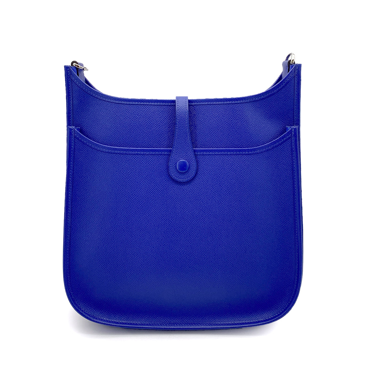 HERMES EVELYNE 3 PM BLUE ELECTRIC EPSON SHOULDER BAG □P 90255361