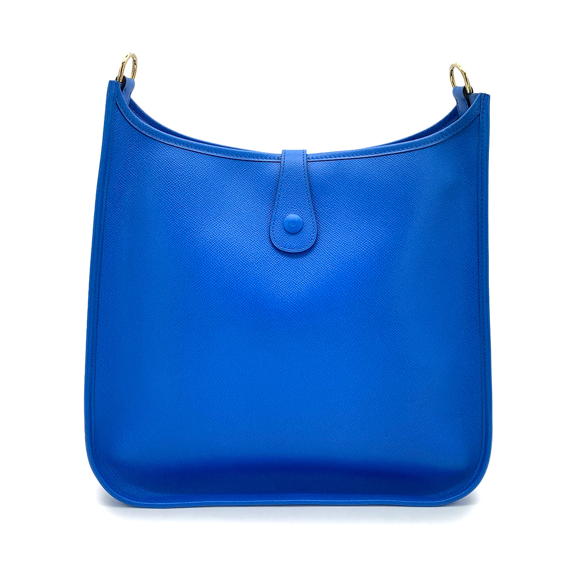 Hermes Evelyn GM Blue Courchevel #A 90255678