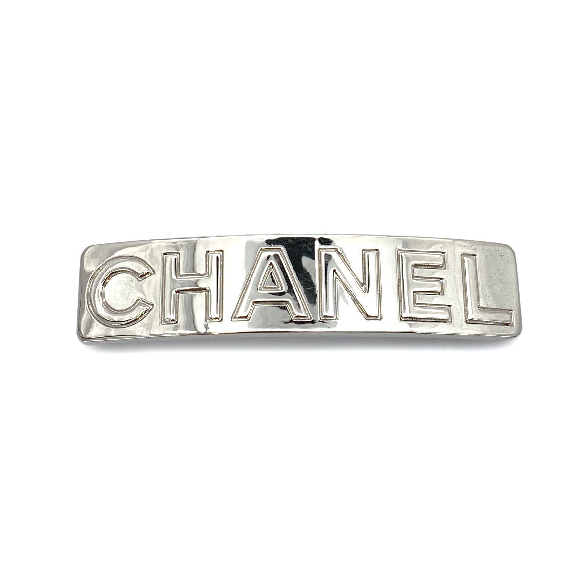 CHANEL VINTAGE VALLETTA LOGOS SILVER ACCESSORY 98P 90258076