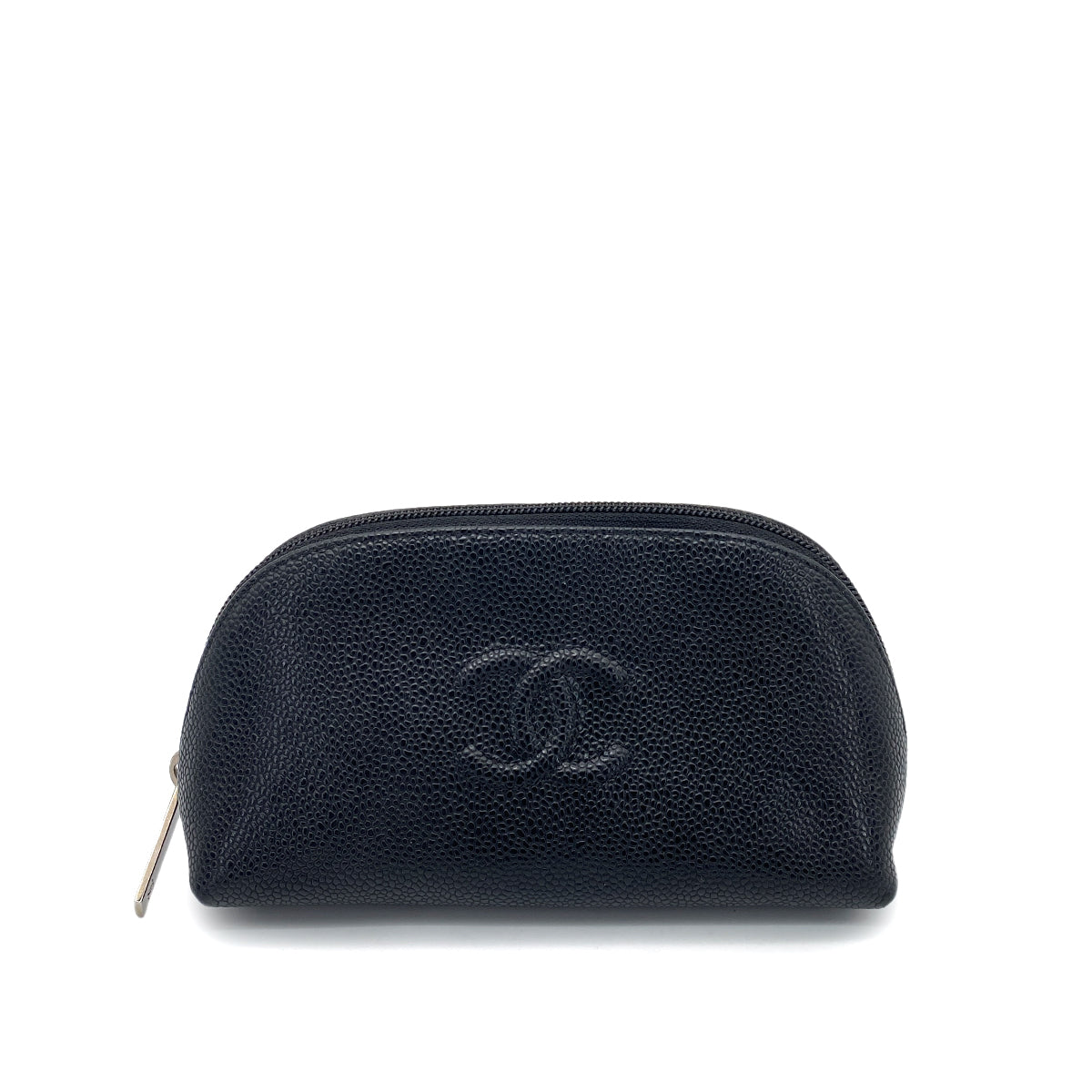 CHANEL POUCH BAG BLACK CAVIAR SKIN 90258517