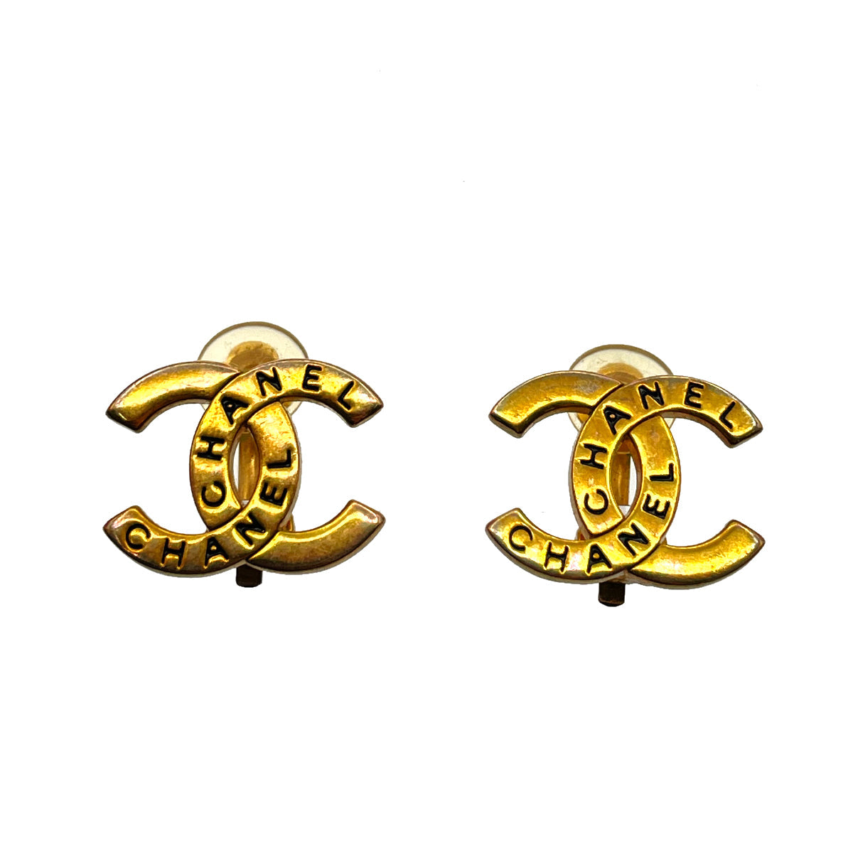 CHANEL VINTAGE EARRINGS COCOMARK ACCESSOR 96P 90262081