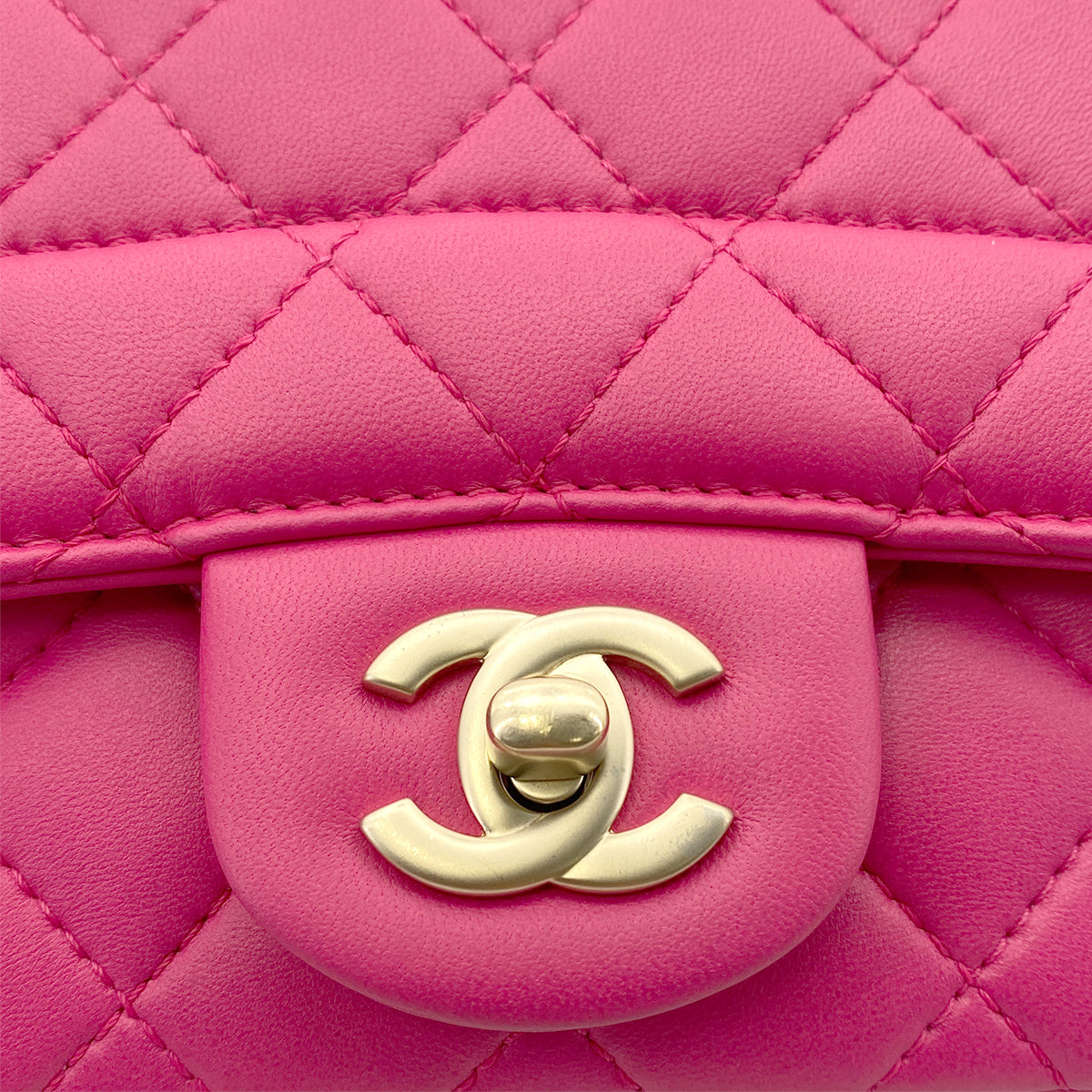 CHANEL MATELASSE CHAIN SHOULDER BAG PINK LAMB SKIN 90265320 - PURPOSE