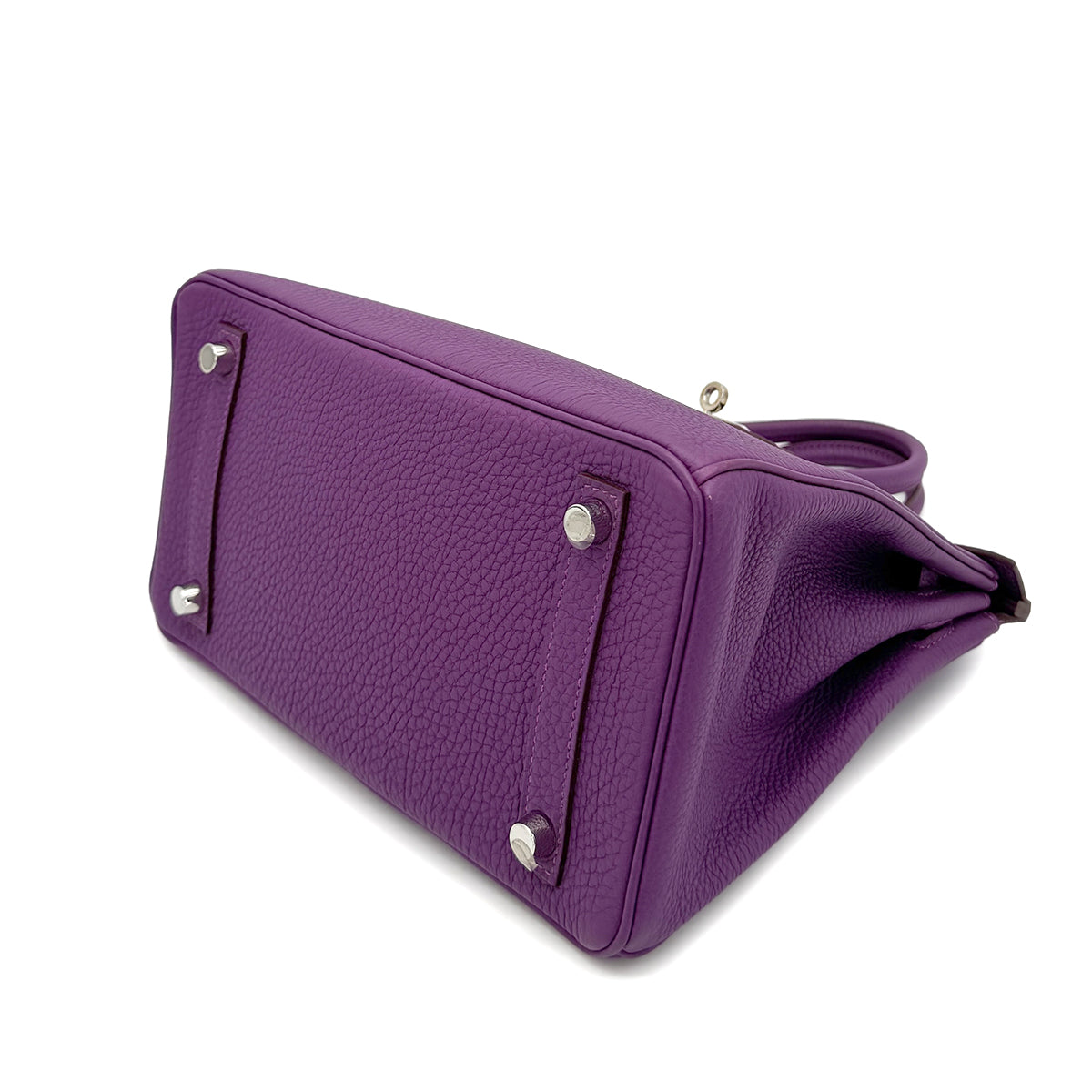 HERMES BIRKIN 25 ANEMONE TOGO HAND BAG □R SHW 90268065