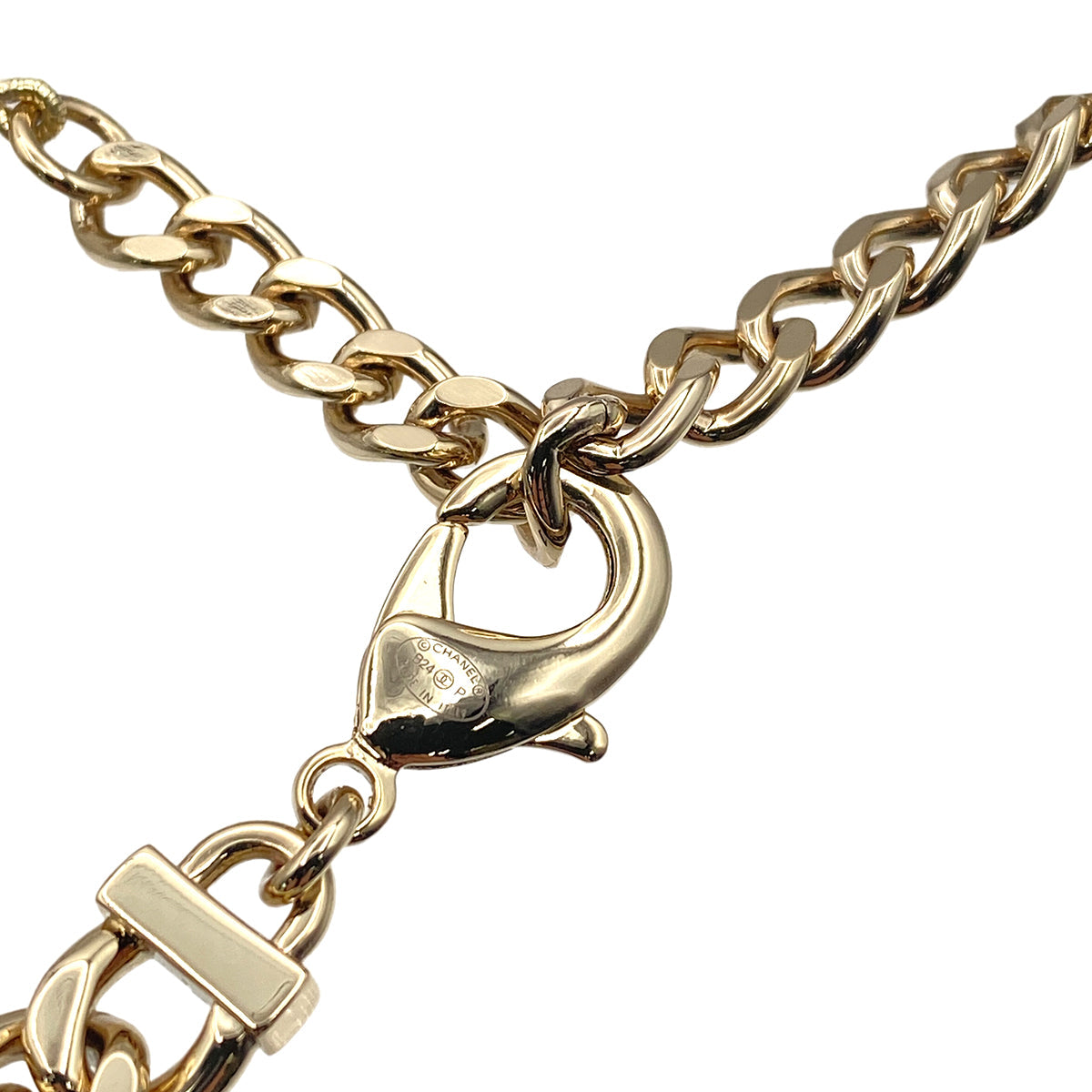 CHANEL NECKLACE COCOMARK FAKEPEARL ACCESSORY B24P 90269906