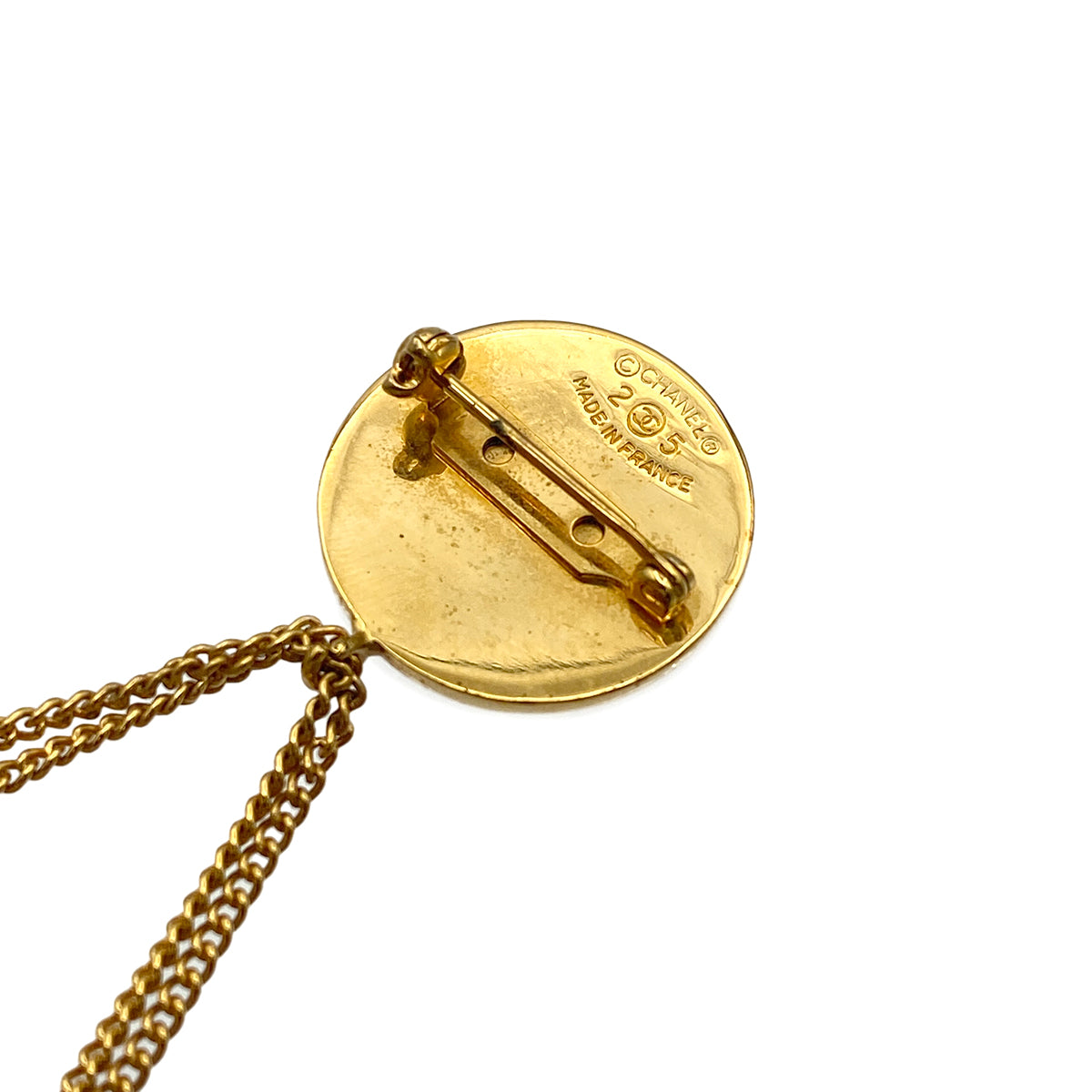 CHANEL VINTAGE BROOCH COCOMARK MATELASSE BAG MOTIF ACCESSORY 25 90271867