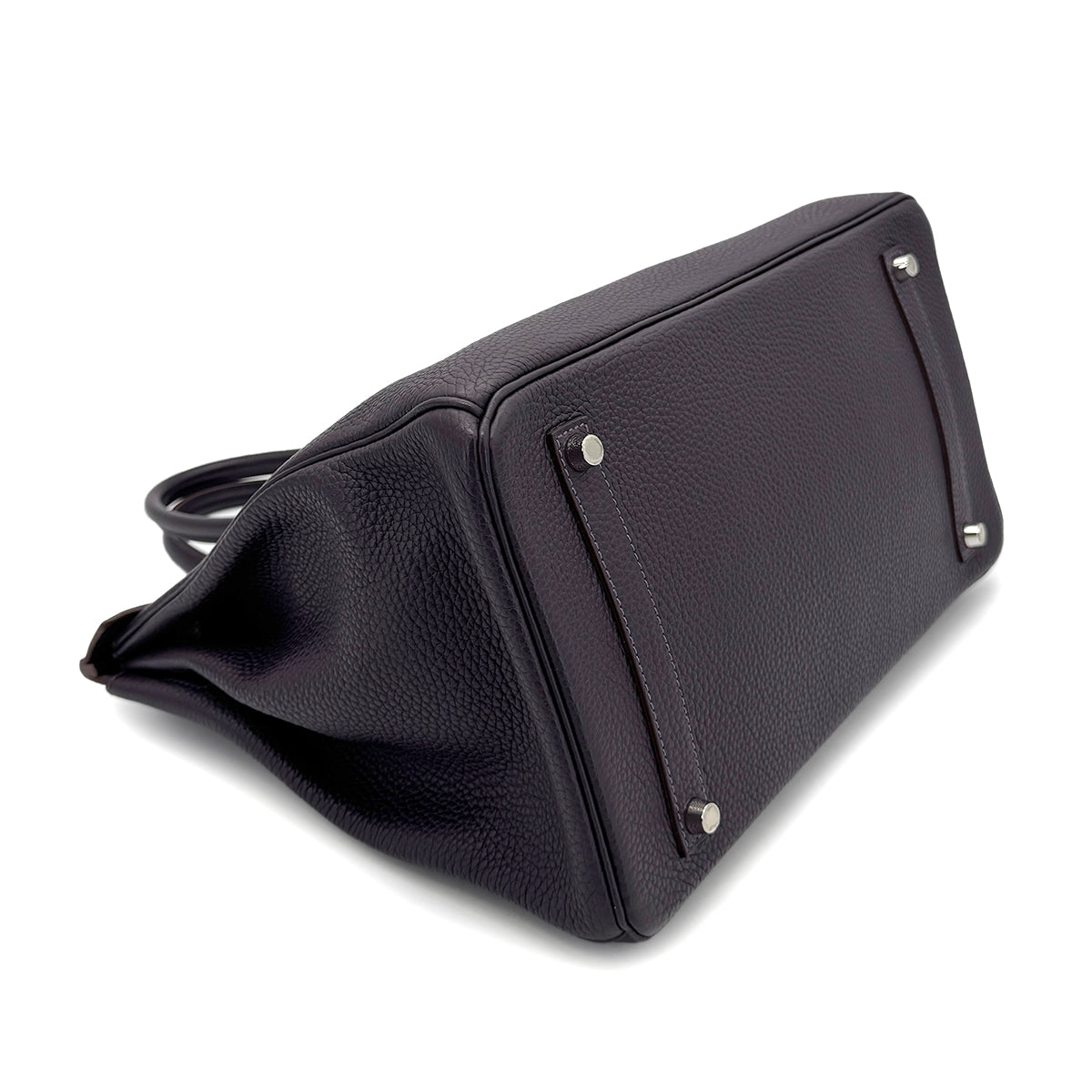 HERMES BIRKIN 35 RAISIN TOGO HAND BAG □P SHW 90272810