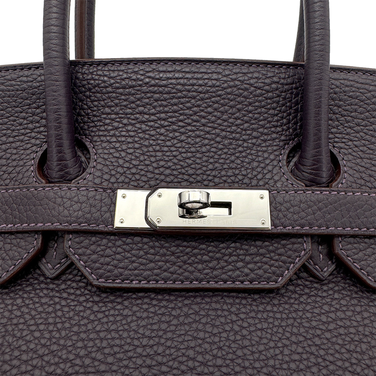 HERMES BIRKIN 35 RAISIN TOGO HAND BAG □P SHW 90272810