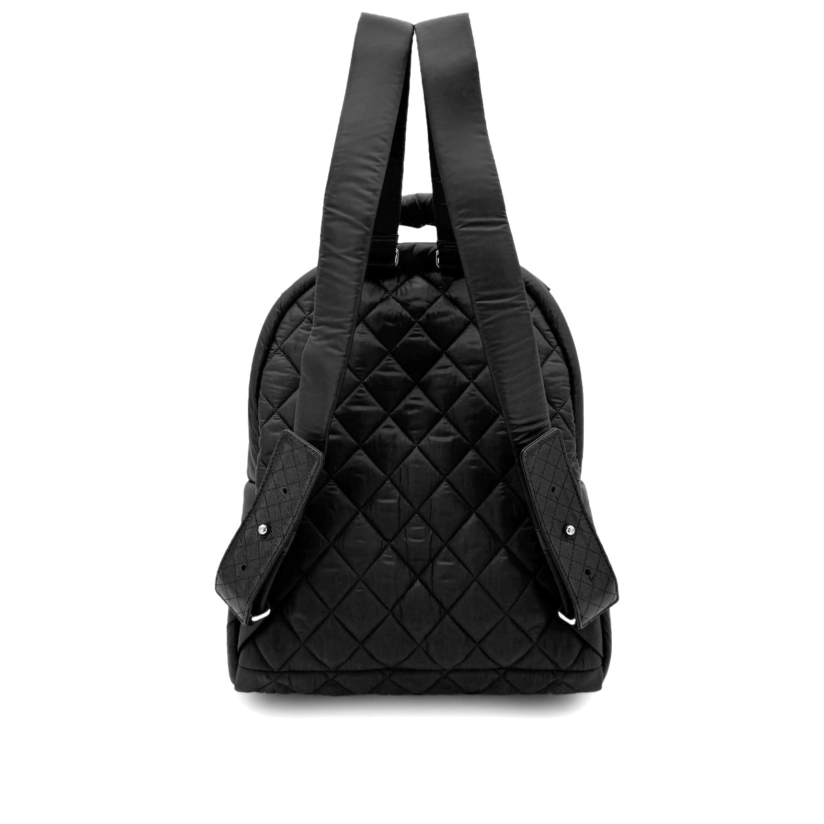 CHANEL COCO COCOON BACK PACK BLACK NYLON 90275917