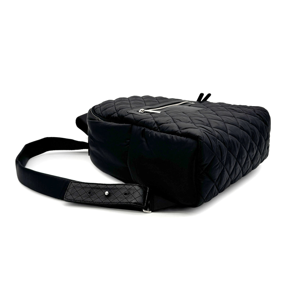 CHANEL COCO COCOON BACK PACK BLACK NYLON 90275917