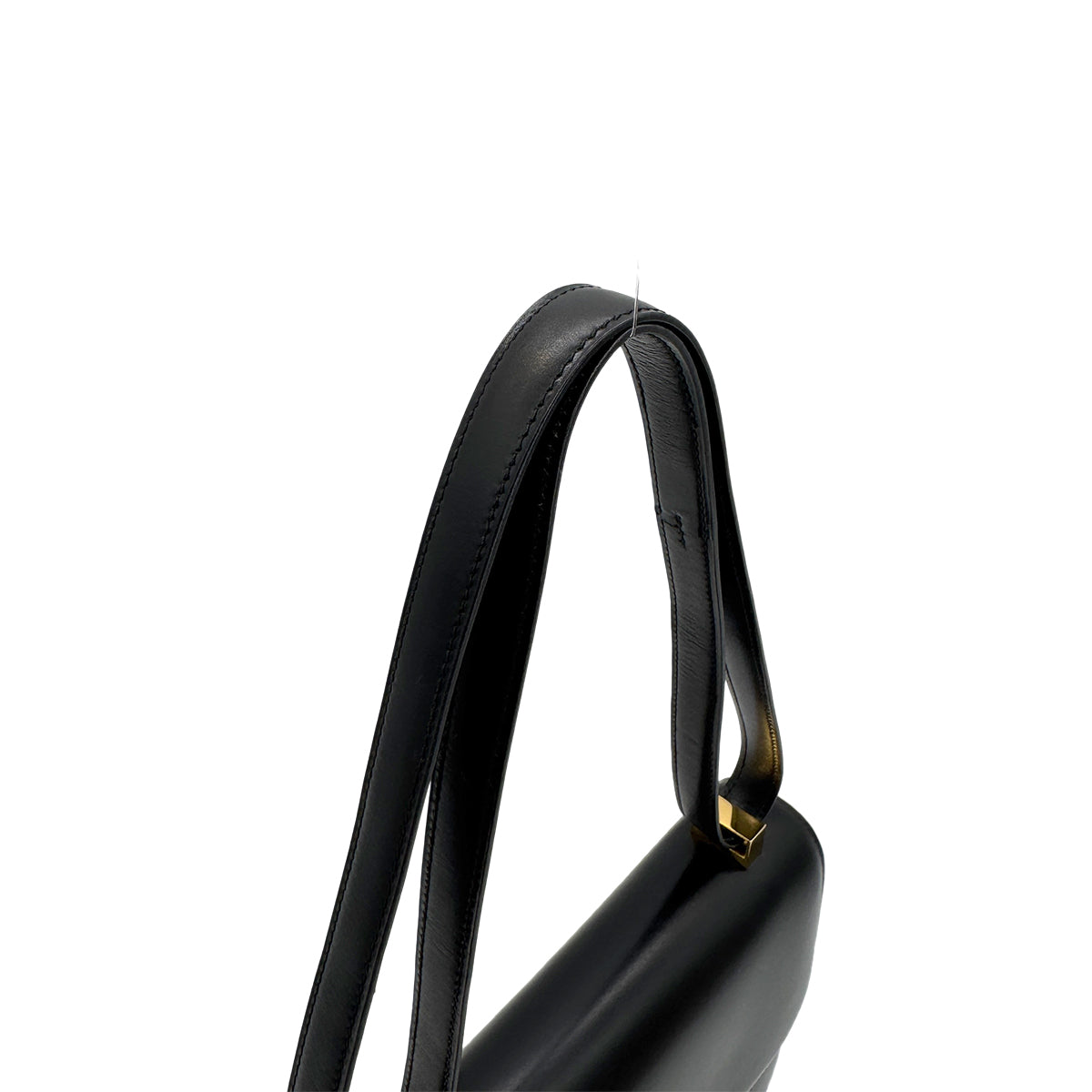 HERMES CONSTANCE 24 BLACK BOXCALF SHOULDER BAG 〇E GHW 90279719
