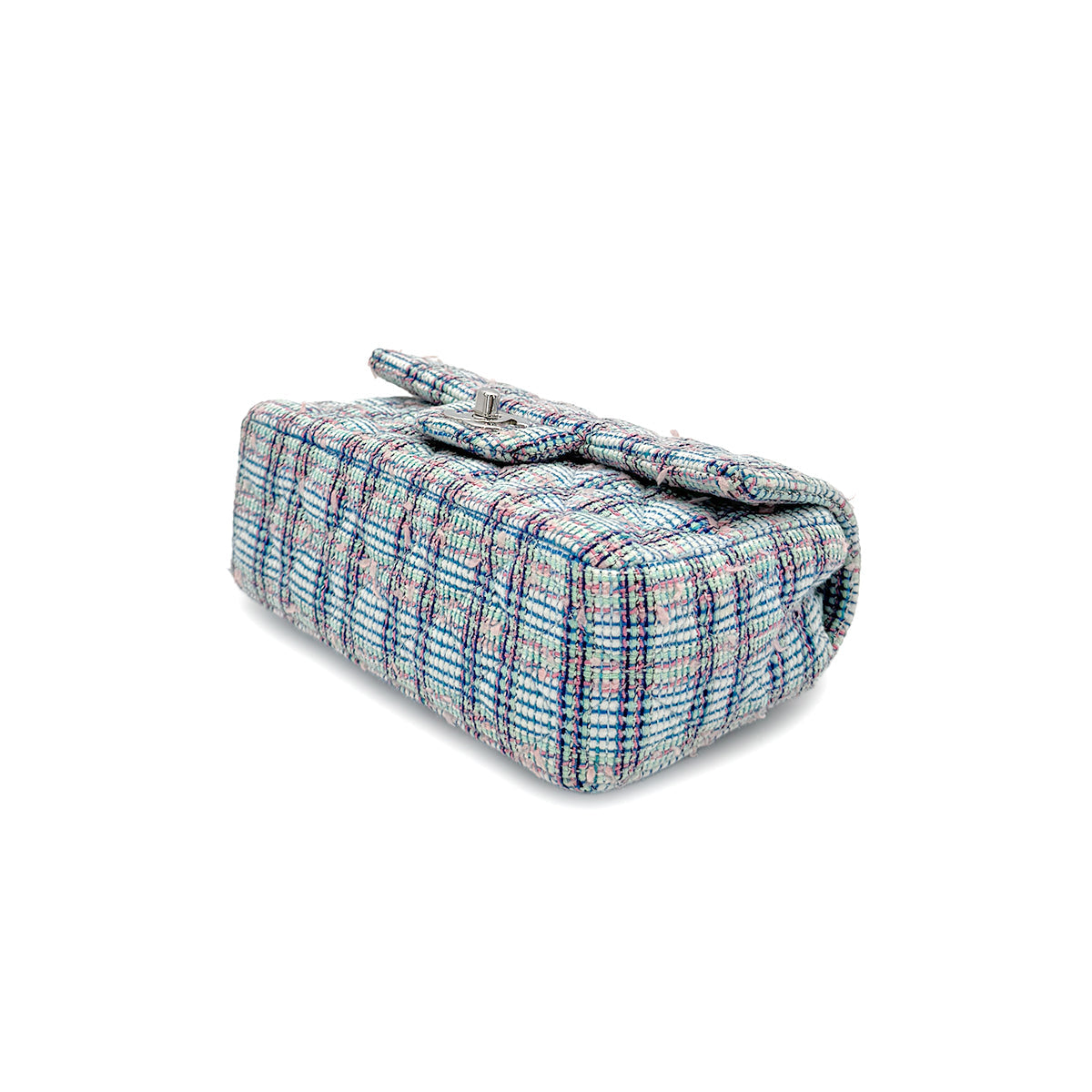 CHANEL MINI MATELASSE CHAIN SHOULDER BAG MULTICOLOR CANVAS 90279782