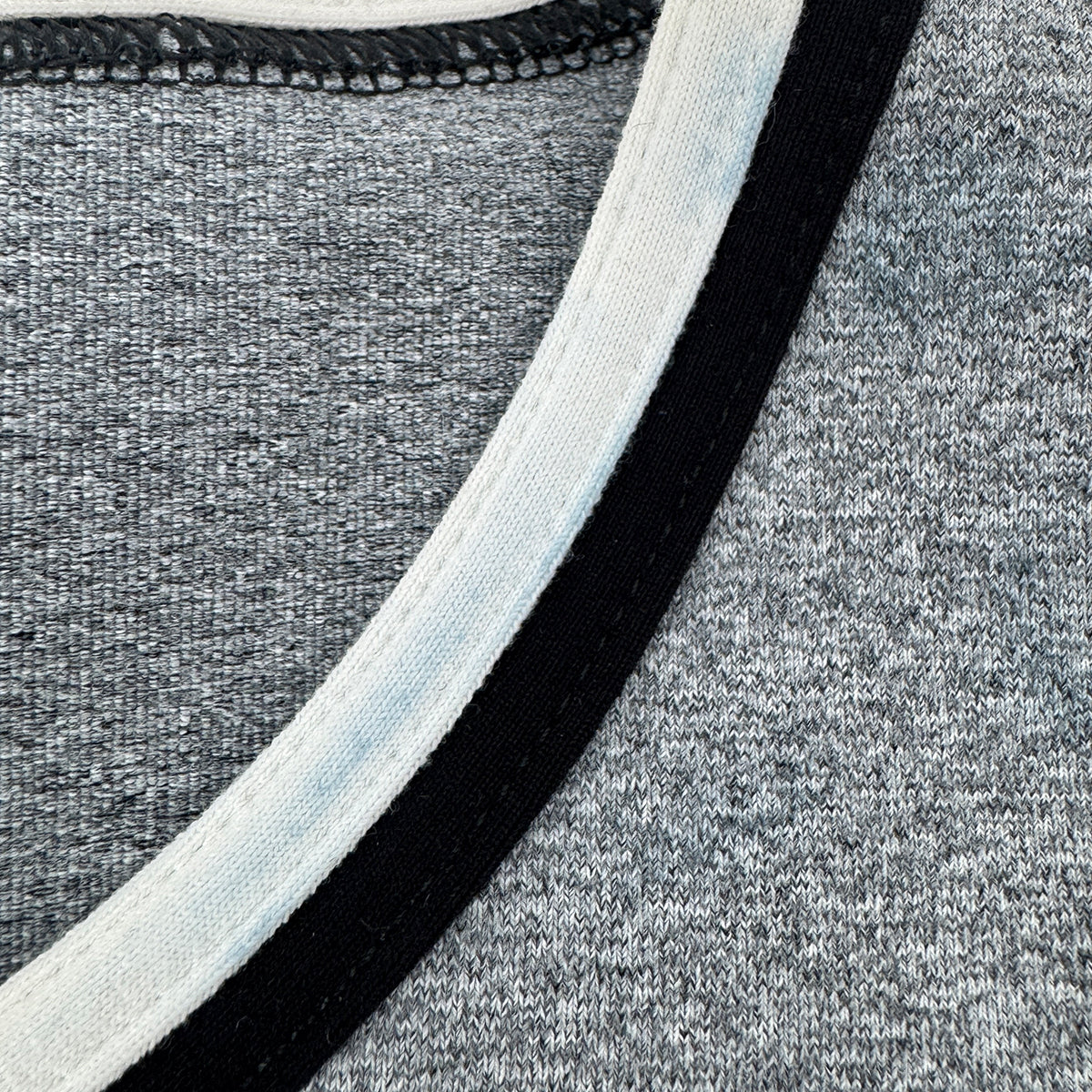 CHANEL VINTAGE COCOMARK HALF SLEEVE DRESS GRAY NYLON 44 98P RTW 90286909 - PURPOSE