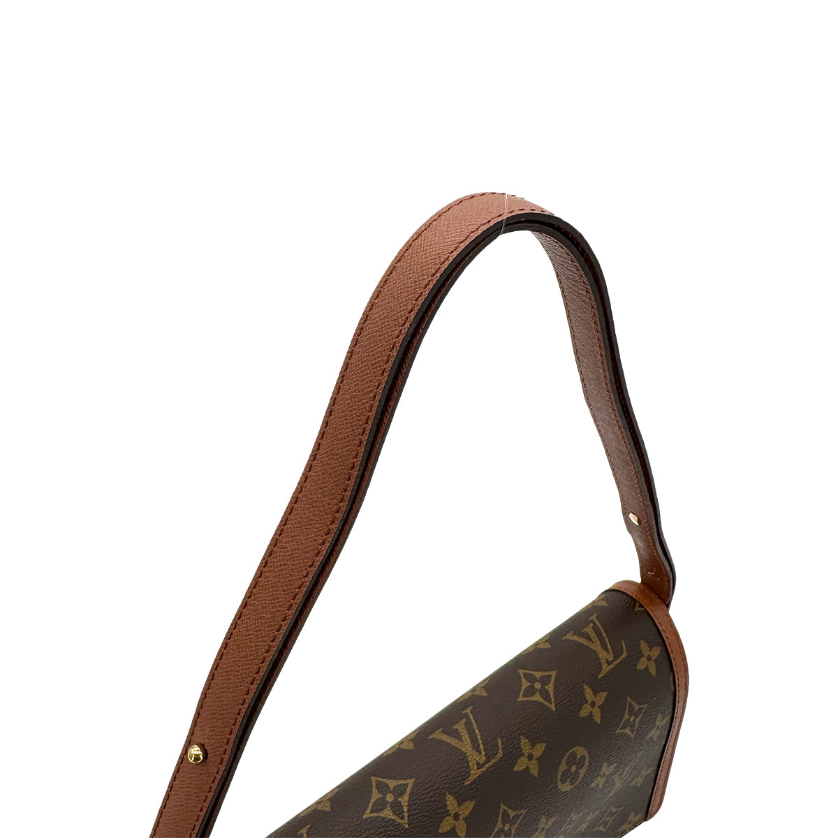 LOUIS VUITTON MONOGRAM RASPAIL SHOULDER BAG BROWN M51372 90287347