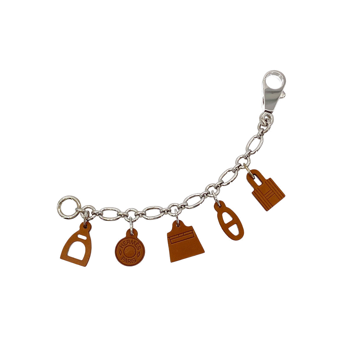 HERMES BAG CHARM AMULETTES5 FAUVE VEAU BARENIA 90287917