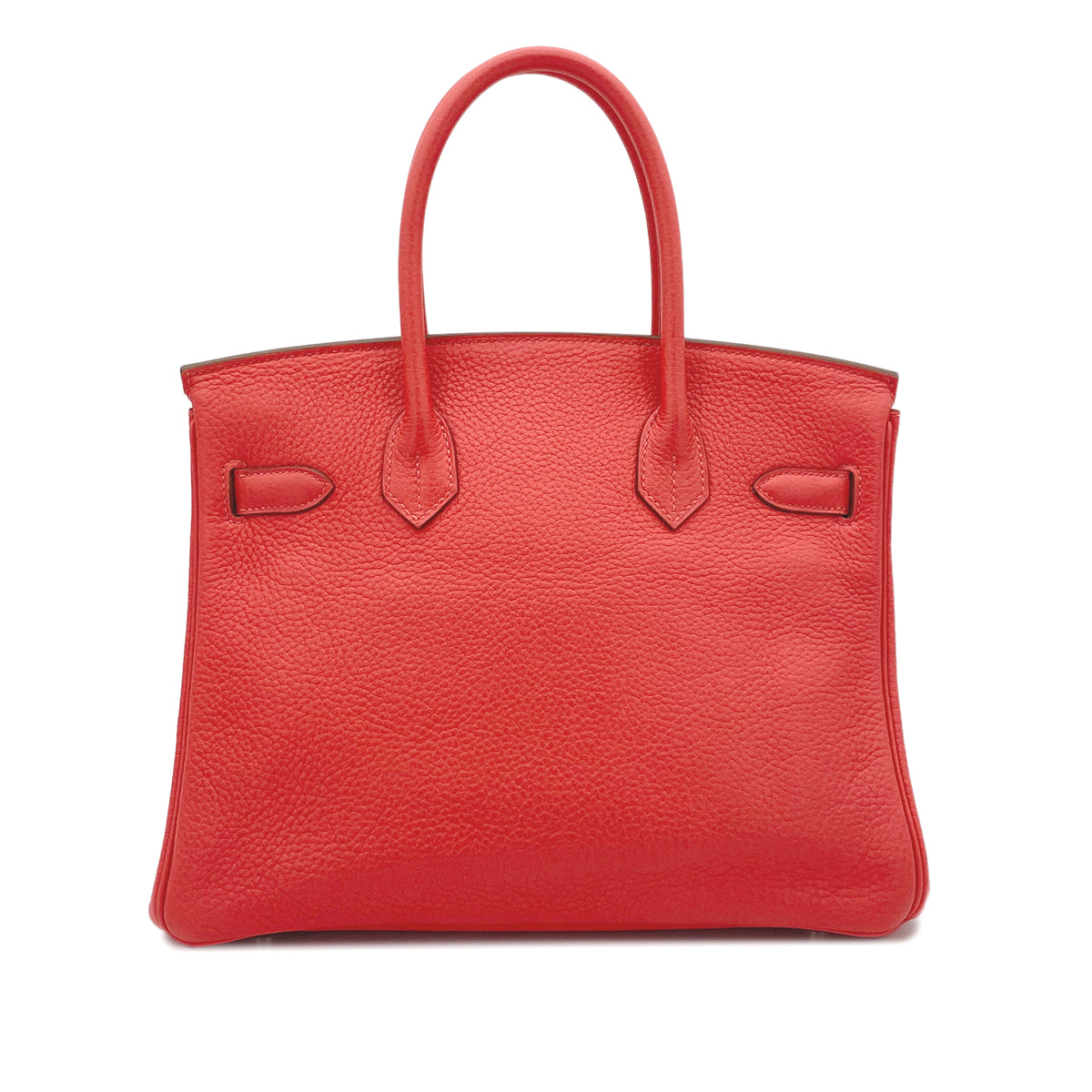 HERMES BIRKIN 30 ROSE JAIPUR TAURILLON CLEMENCE HAND BAG □P SHW 90287996