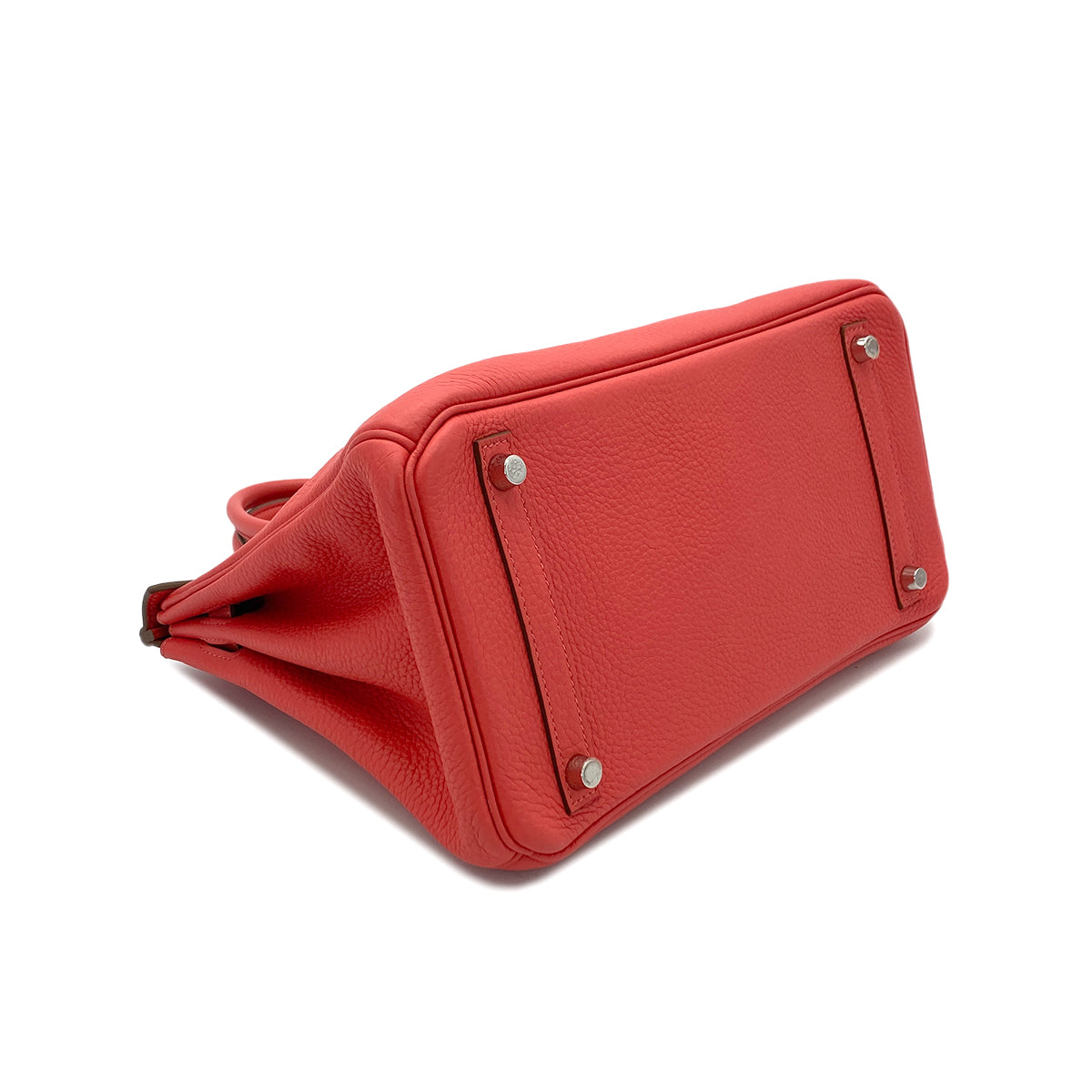 HERMES BIRKIN 30 ROSE JAIPUR TAURILLON CLEMENCE HAND BAG □P SHW 90287996