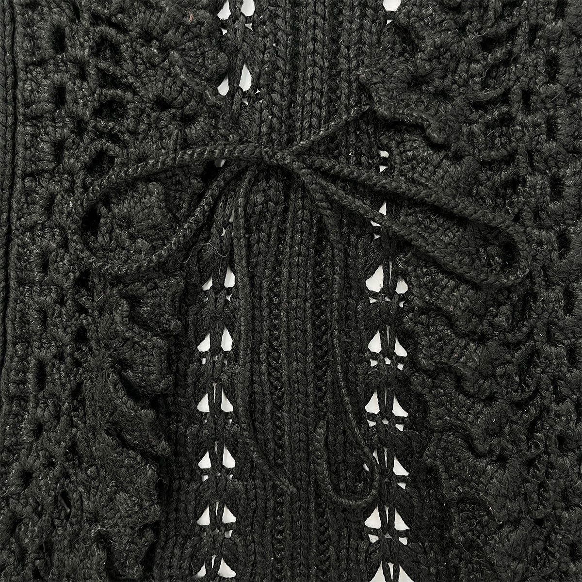 CHANEL RACE CARDIGAN BLACK RAYON 42 04P RTW 90288501 - PURPOSE