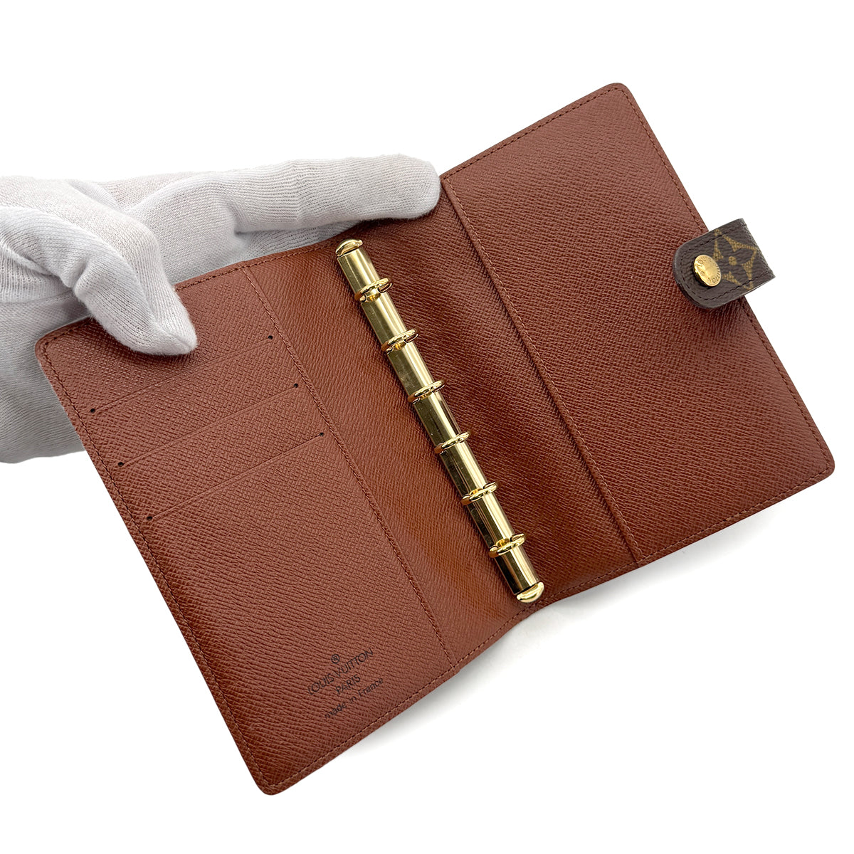 LOUIS VUITTON MONOGRAM AGENDA PM BROWN R20005 90292032