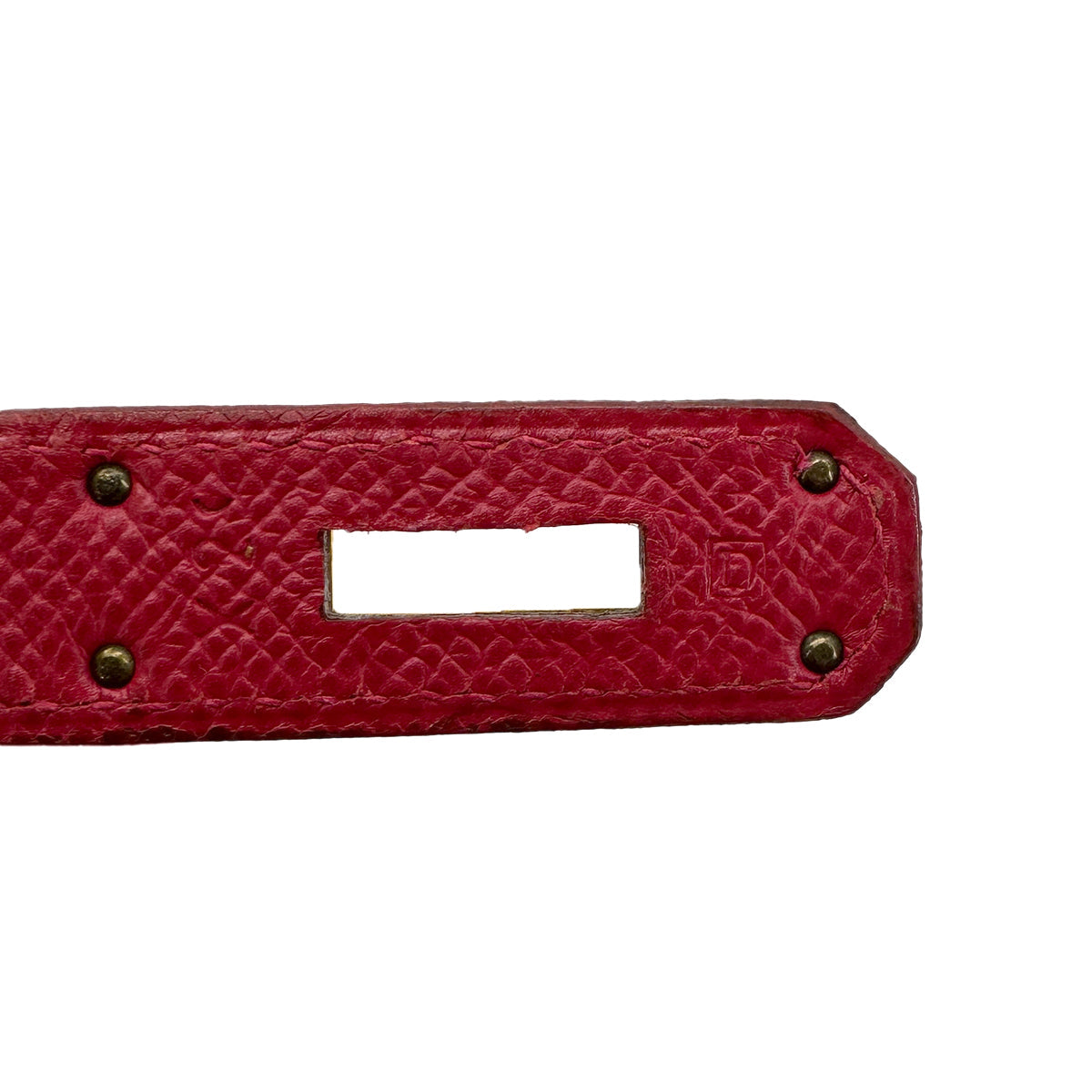 HERMES BIRKIN 30 ROUGE VIF COUCHVEL HAND BAG □D GHW 90293010