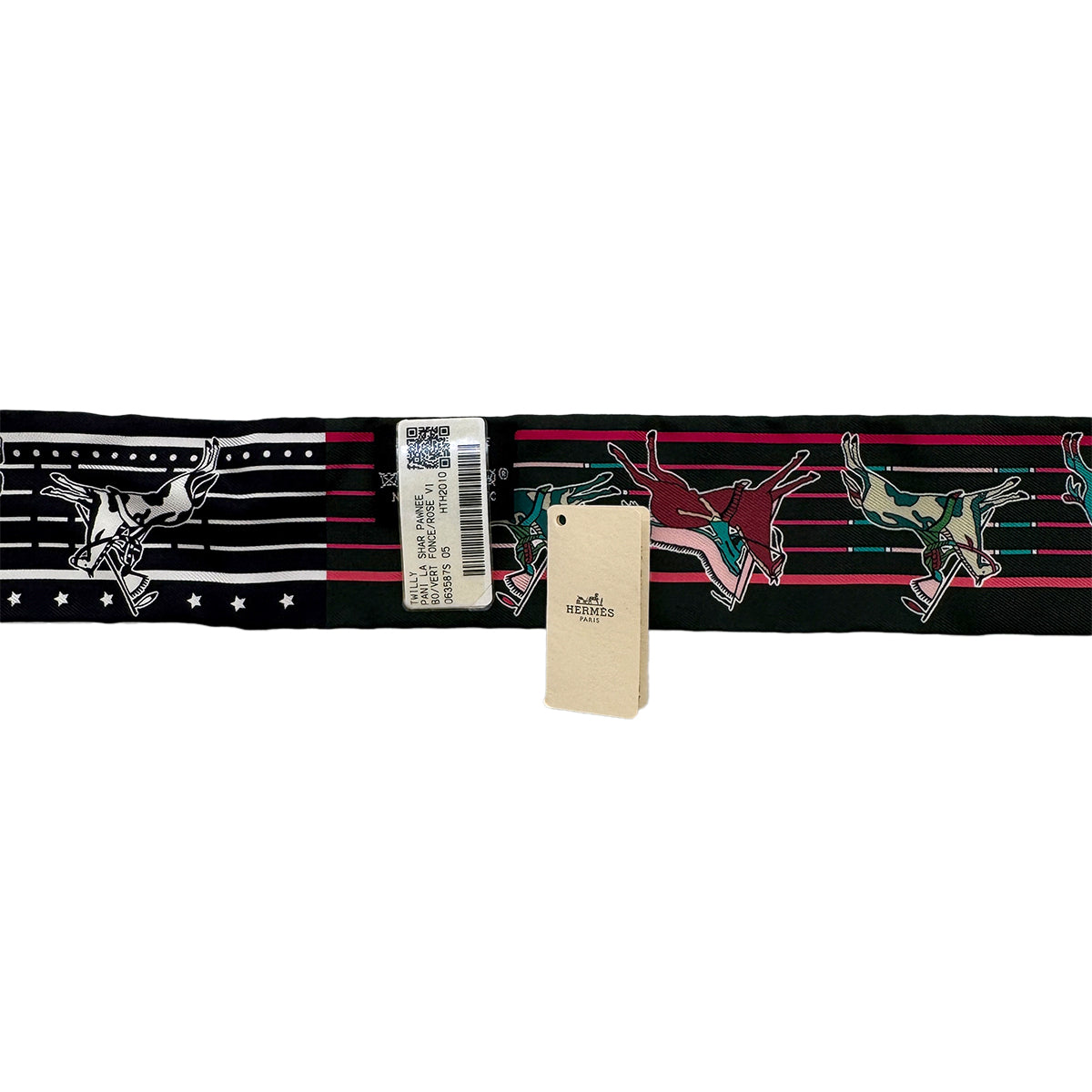 HERMES TWILLY PANI LA SHAR PAWNEE SCARF MULTICOLOR SILK 90294795