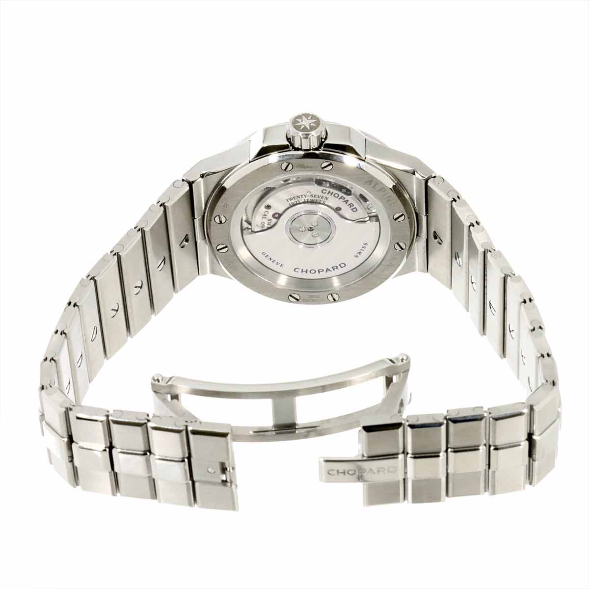 Chopard Alpine Eagle 33 298617-3002 Diamond Bezel Women's Blue Automatic Watch 90296349