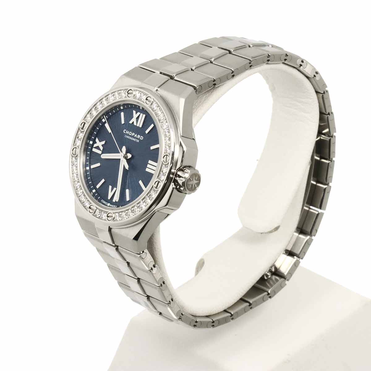 Chopard Alpine Eagle 33 298617-3002 Diamond Bezel Women's Blue Automatic Watch 90296349