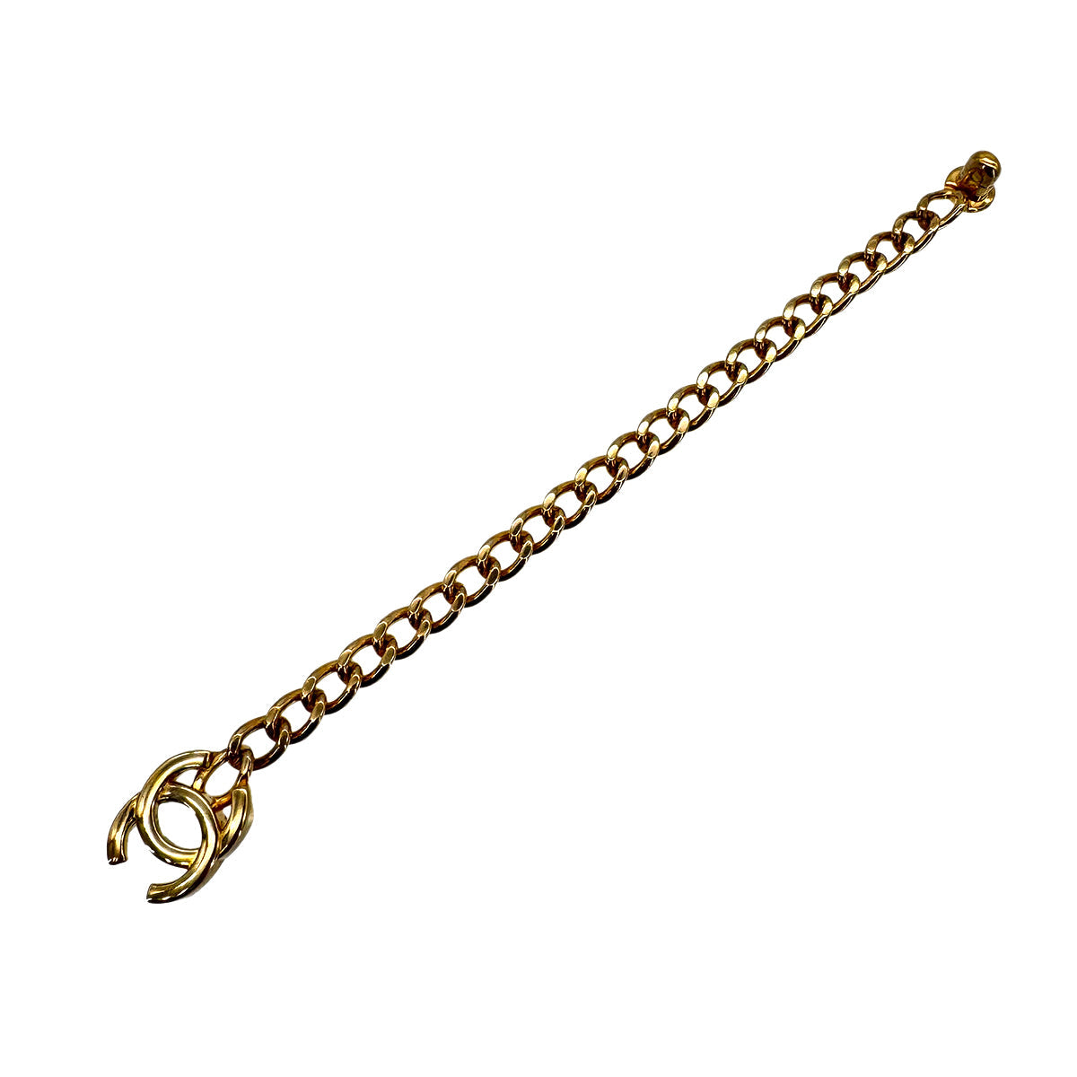 CHANEL BRACELET COCOMARK TURN LOCK GOLD ACCESSORY 01A 90298175