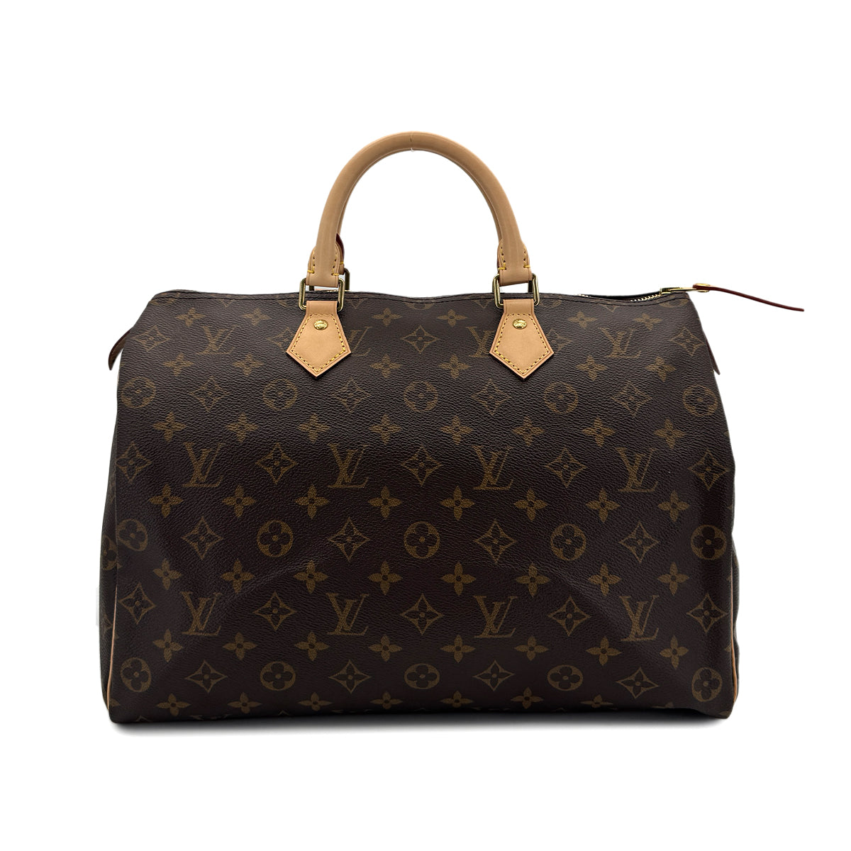 LOUIS VUITTON MONOGRAM SPEEDY 35 HAND BAG BROWN M41107 90298319