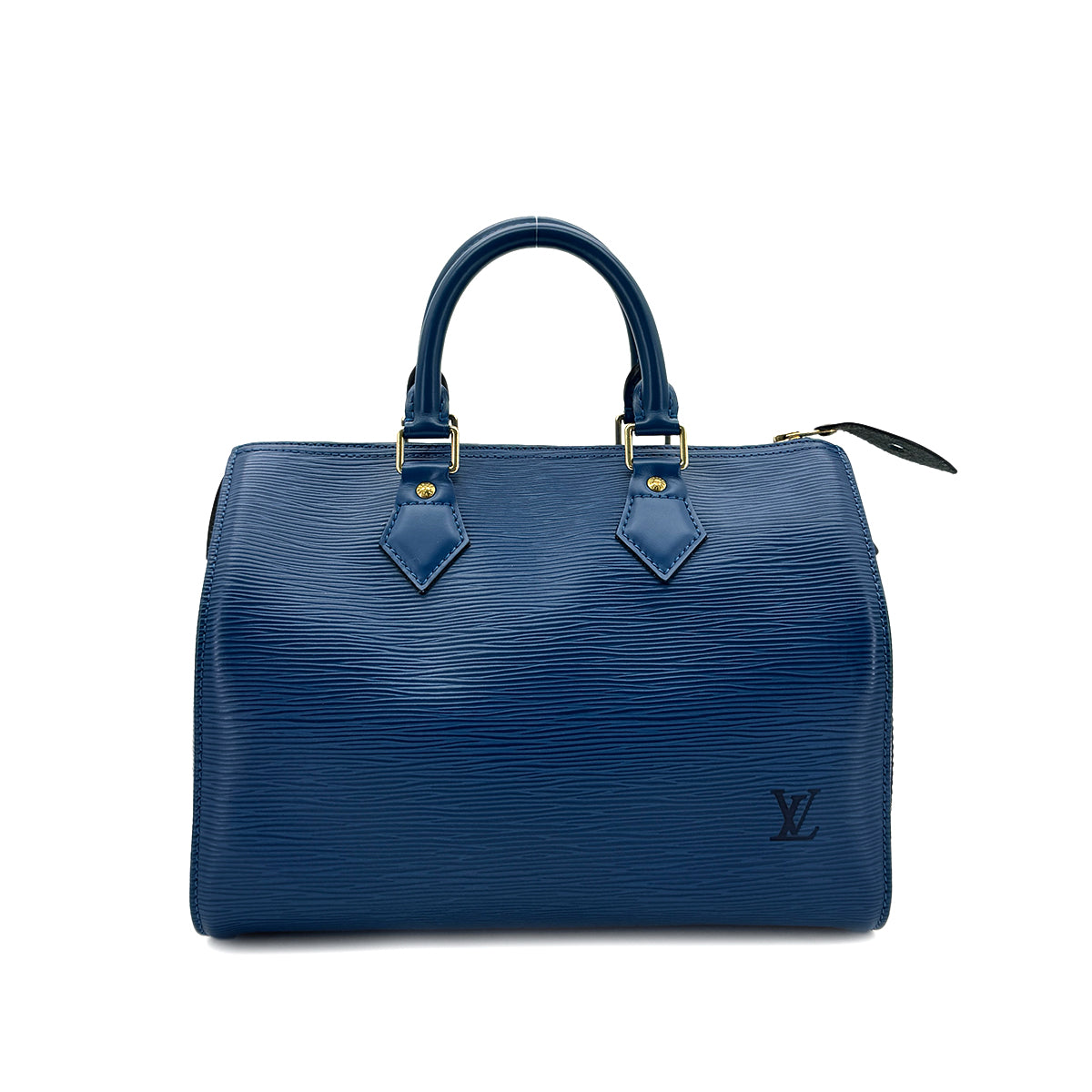 LOUIS VUITTON EPI SPEEDY 25 HAND BAG TOLEDO BLUE LEATHER M43015 90298699