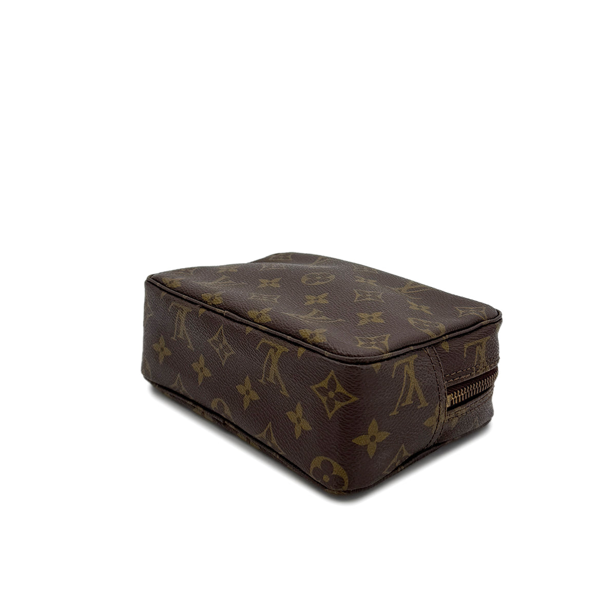 MONOGRAM TROUSSE TOILETTE 18 CLUTCH BAG BROWN M47526 90298700