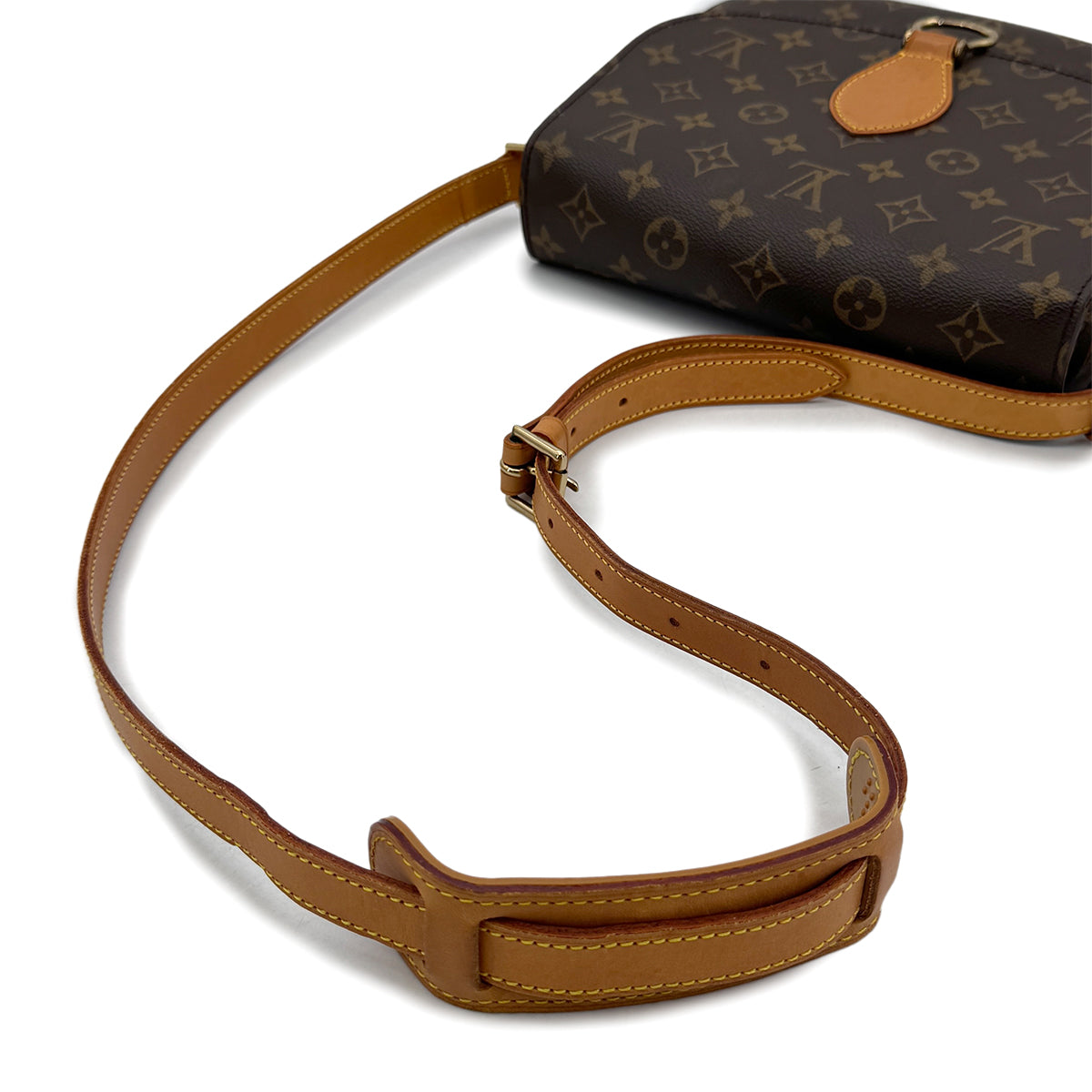 LOUIS VUITTON MONOGRAM SAINT CLOUD GM SHOULDER BAG BROWN M51242 90298716