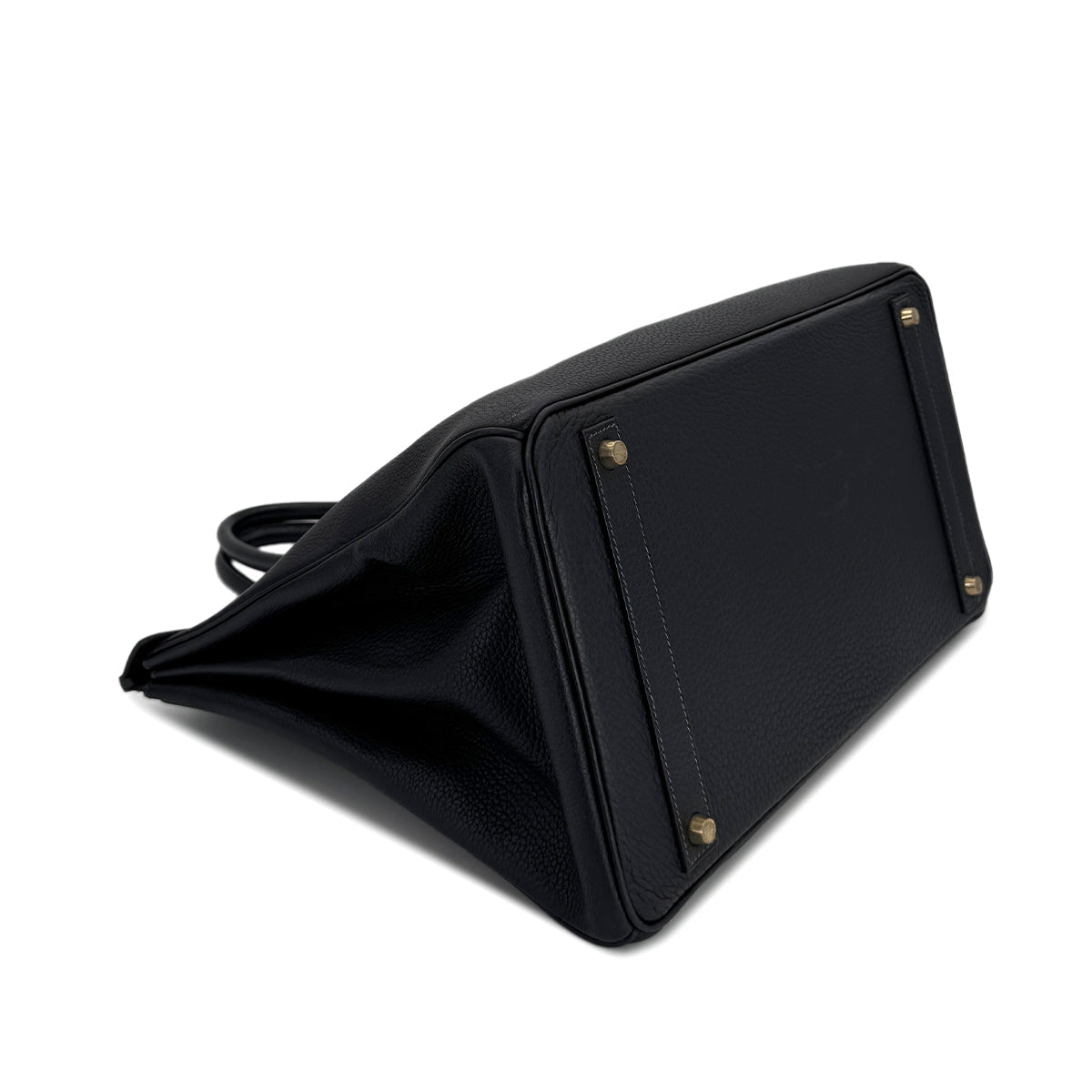 HERMES BIRKIN 40 BLUE INDIGO TOGO HAND BAG □D GHW 90299751