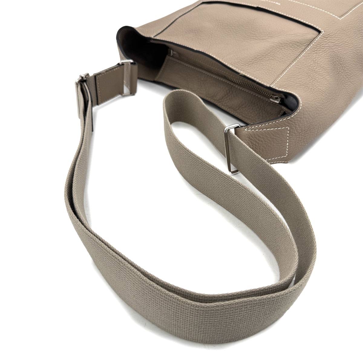 HERMES GOOD NEWS PM GRIS TOURTERELLE TOGO SHOULDER BAG □N SHW 90299788 - PURPOSE